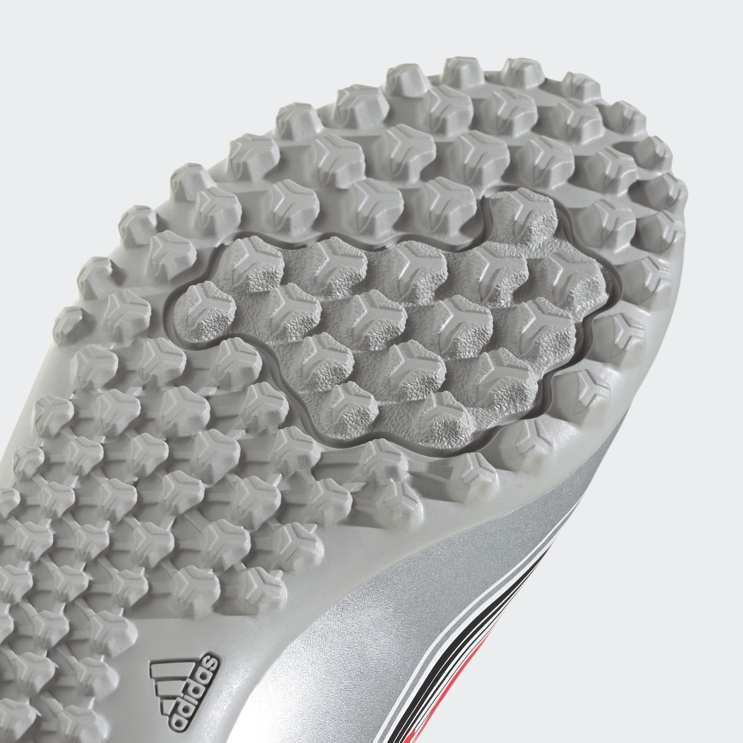 Kids Unisex F50 Messi Club Turf Boots, White, A901_ONE, large image number 5