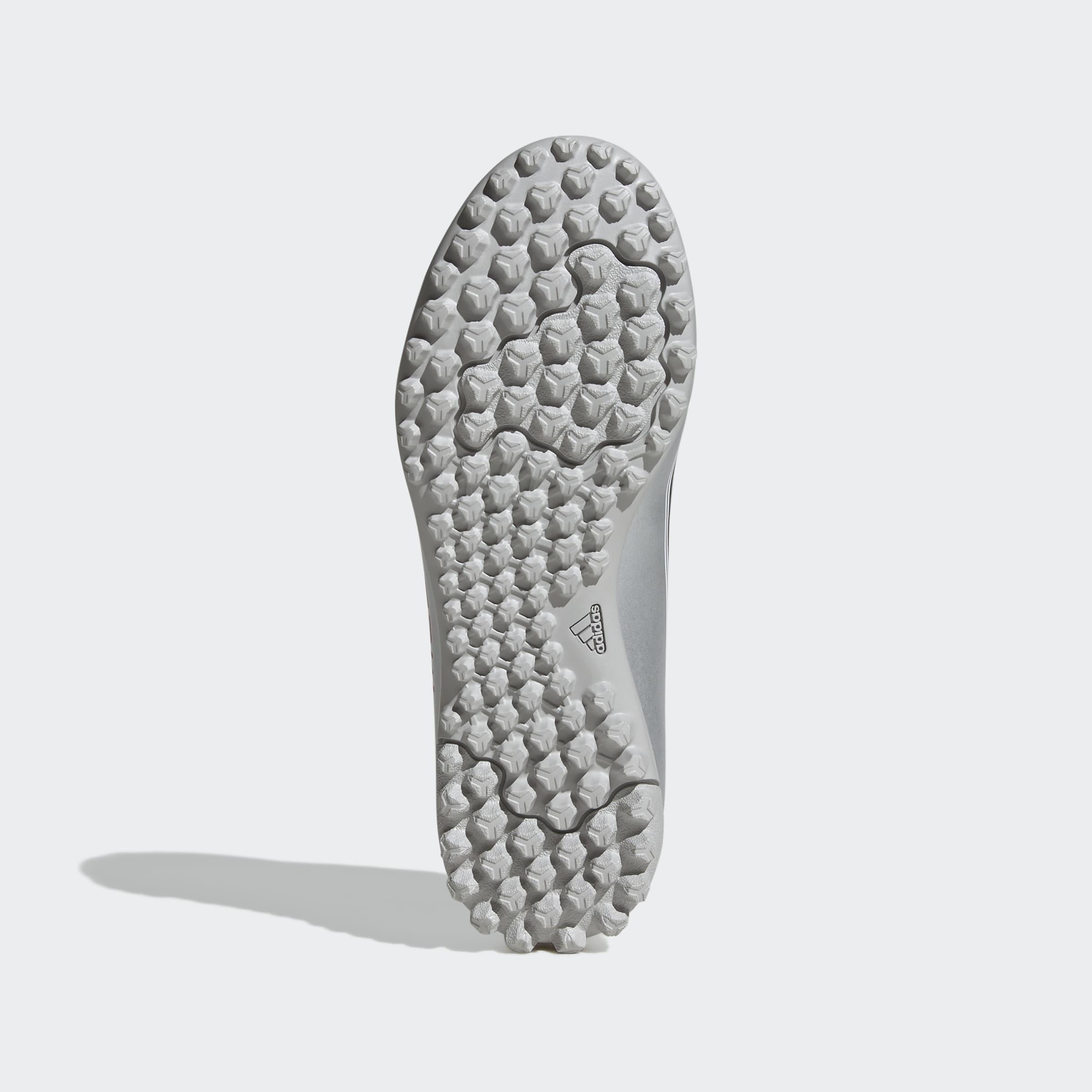 Kids Unisex F50 Messi Club Turf Boots, White, A901_ONE, large image number 8