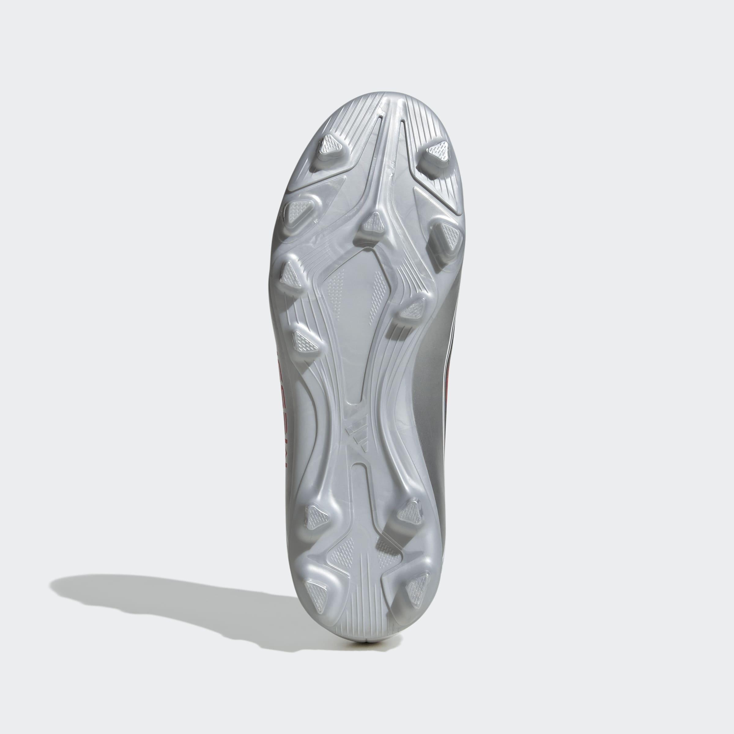 Kids Unisex F50 Messi Club Firm/Multi-Ground Boots, White, A901_ONE, large image number 7