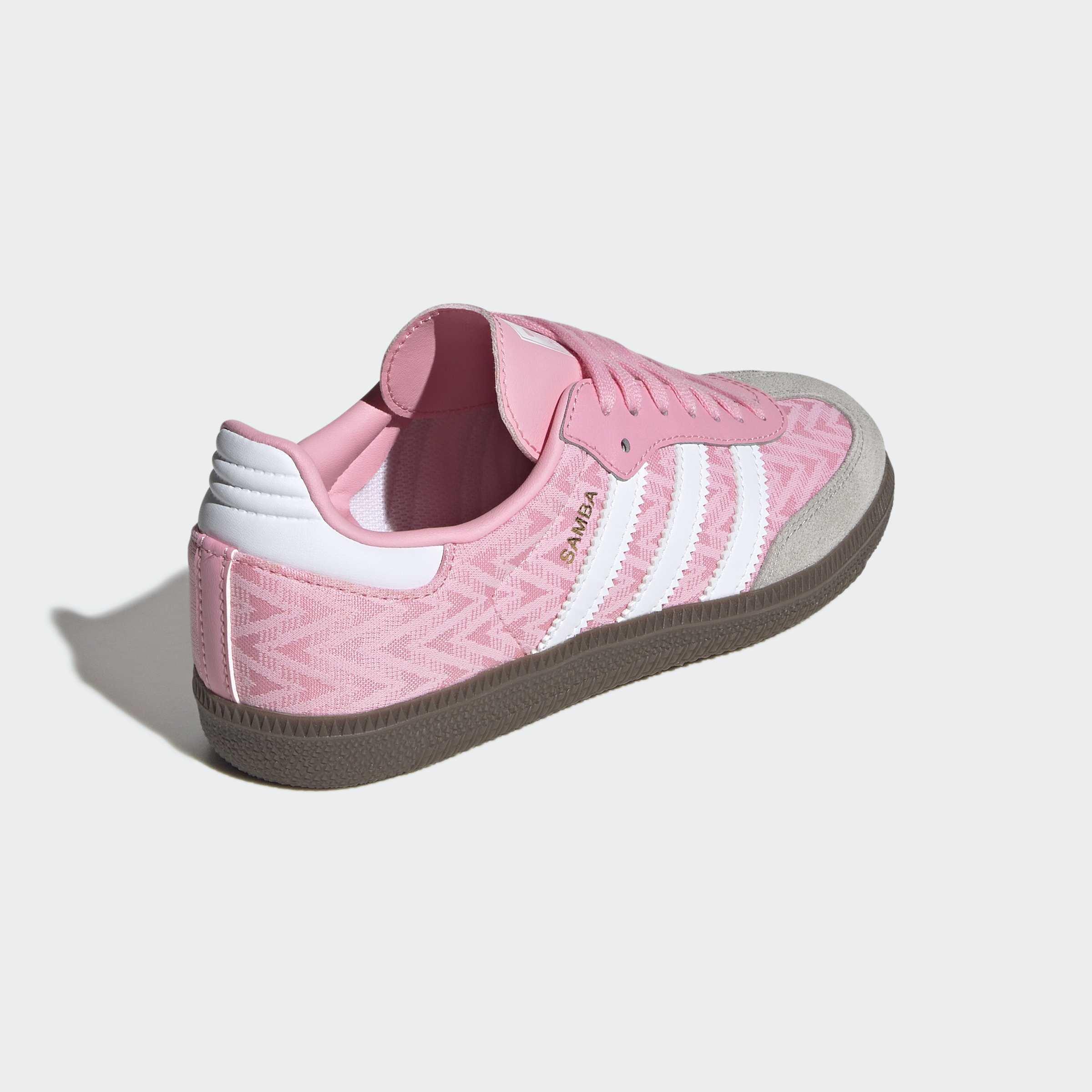 Kids Unisex Samba OG Shoes, Pink, A901_ONE, large image number 3
