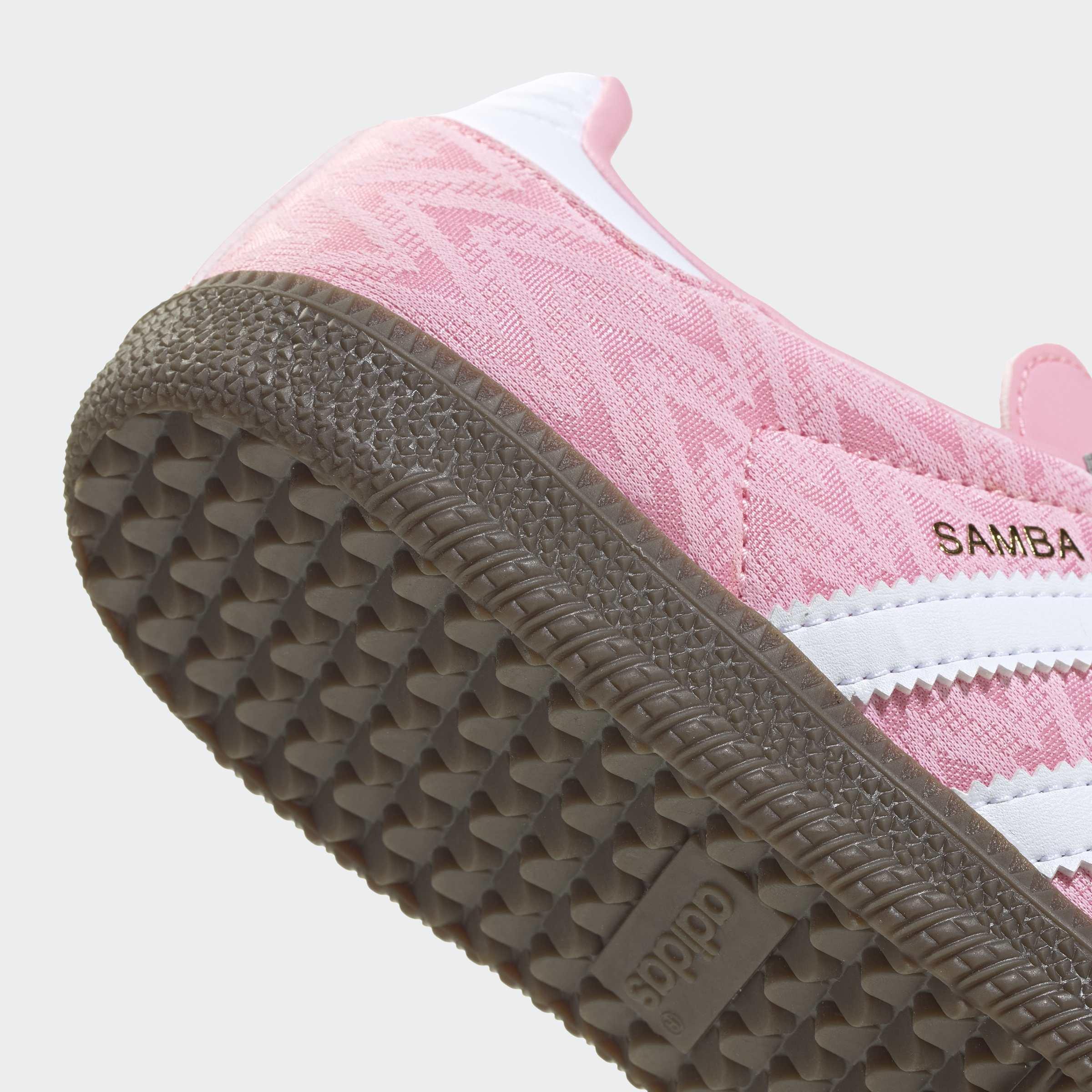 Kids Unisex Samba OG Shoes, Pink, A901_ONE, large image number 4