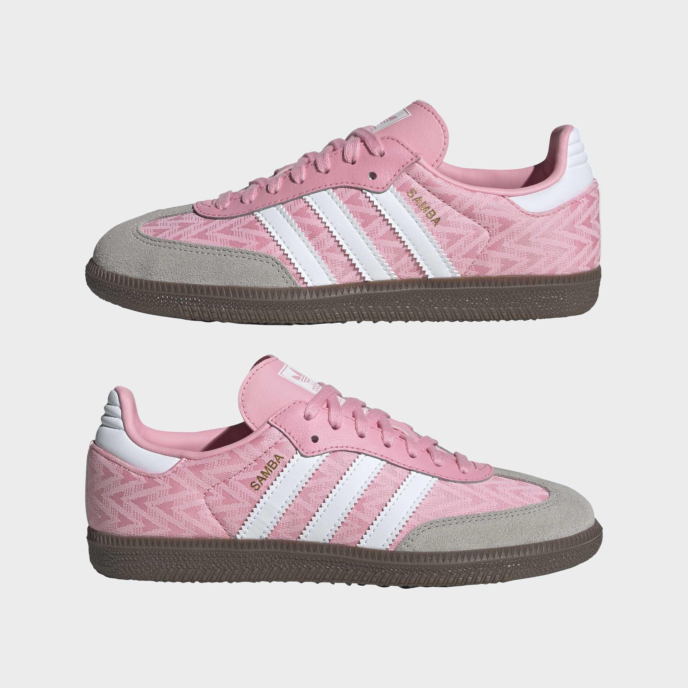 Kids Unisex Samba OG Shoes, Pink, A901_ONE, large image number 6