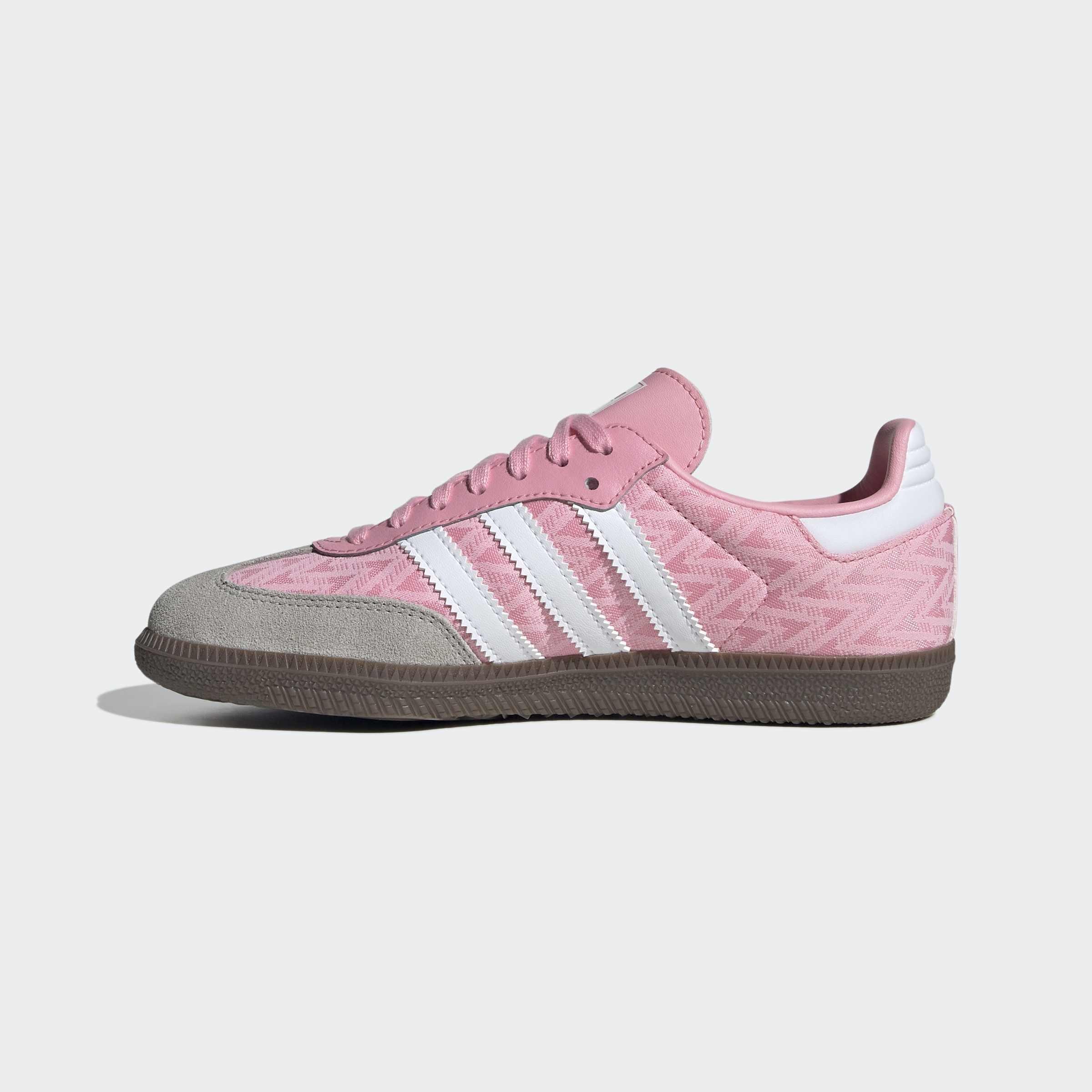 Kids Unisex Samba OG Shoes, Pink, A901_ONE, large image number 7