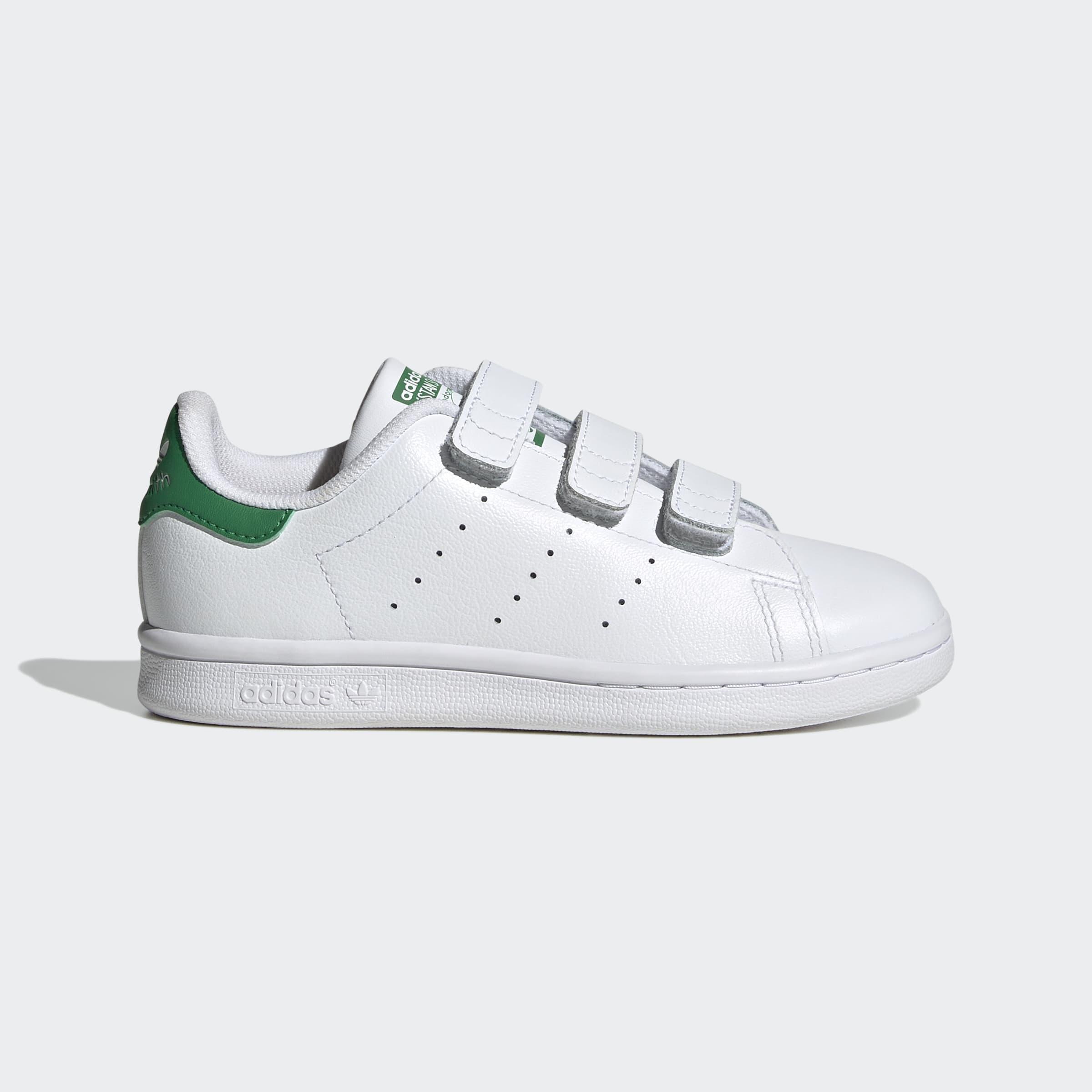 Kids Unisex Stan Smith Comfort Closure Shoes, White