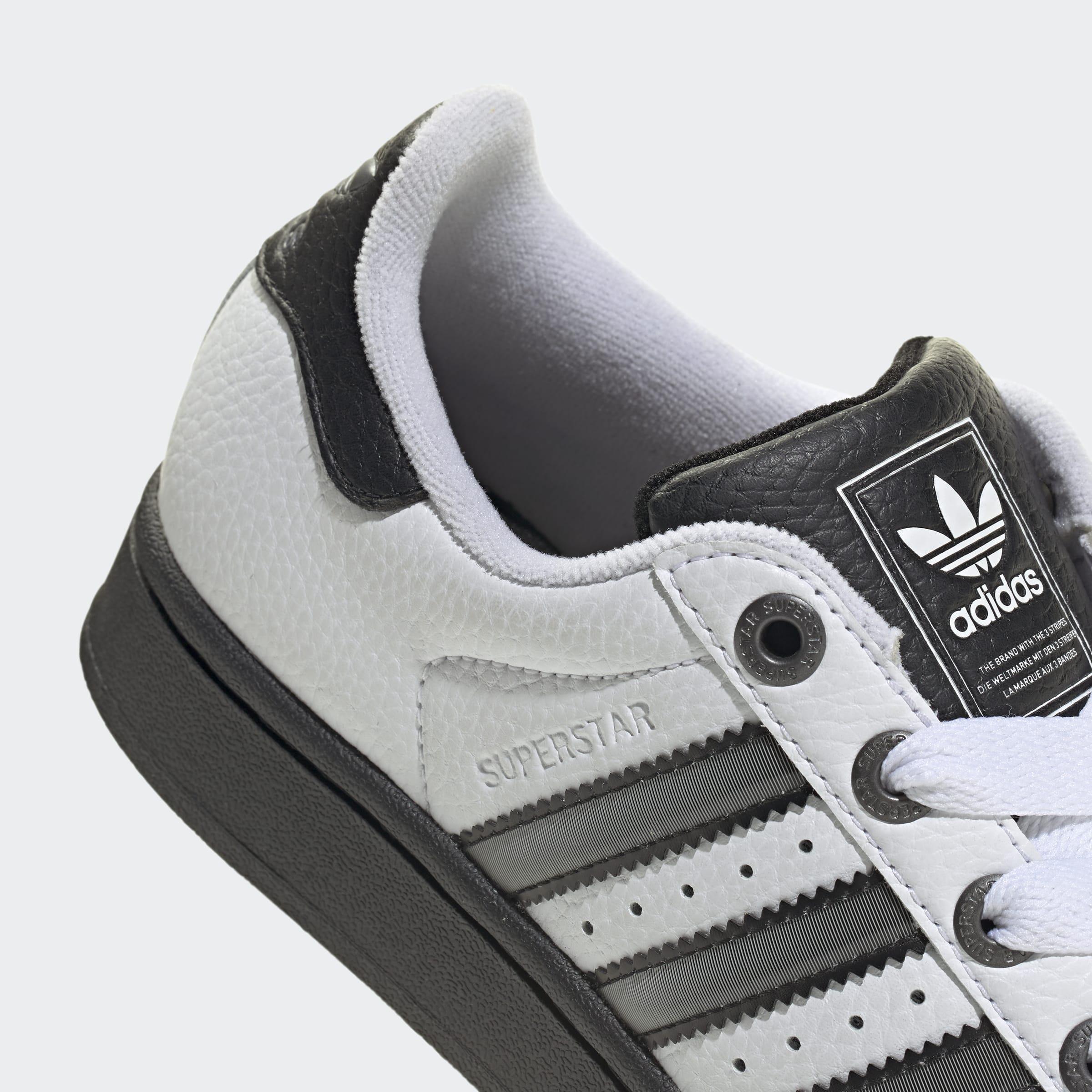 Kids Unisex Superstar II Shoes, White, A901_ONE, large image number 4