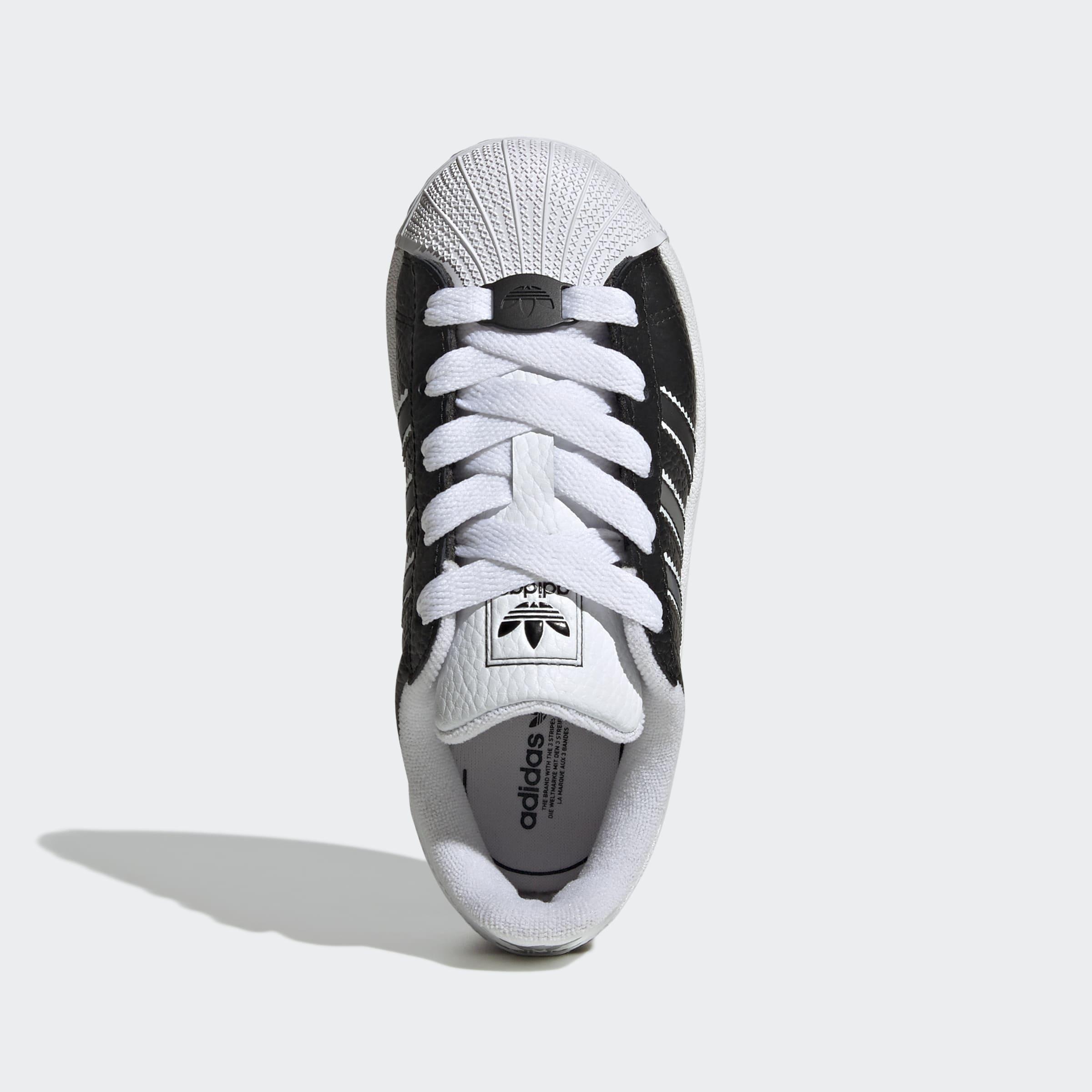 Kids Unisex Superstar II Shoes, Black, A901_ONE, large image number 1