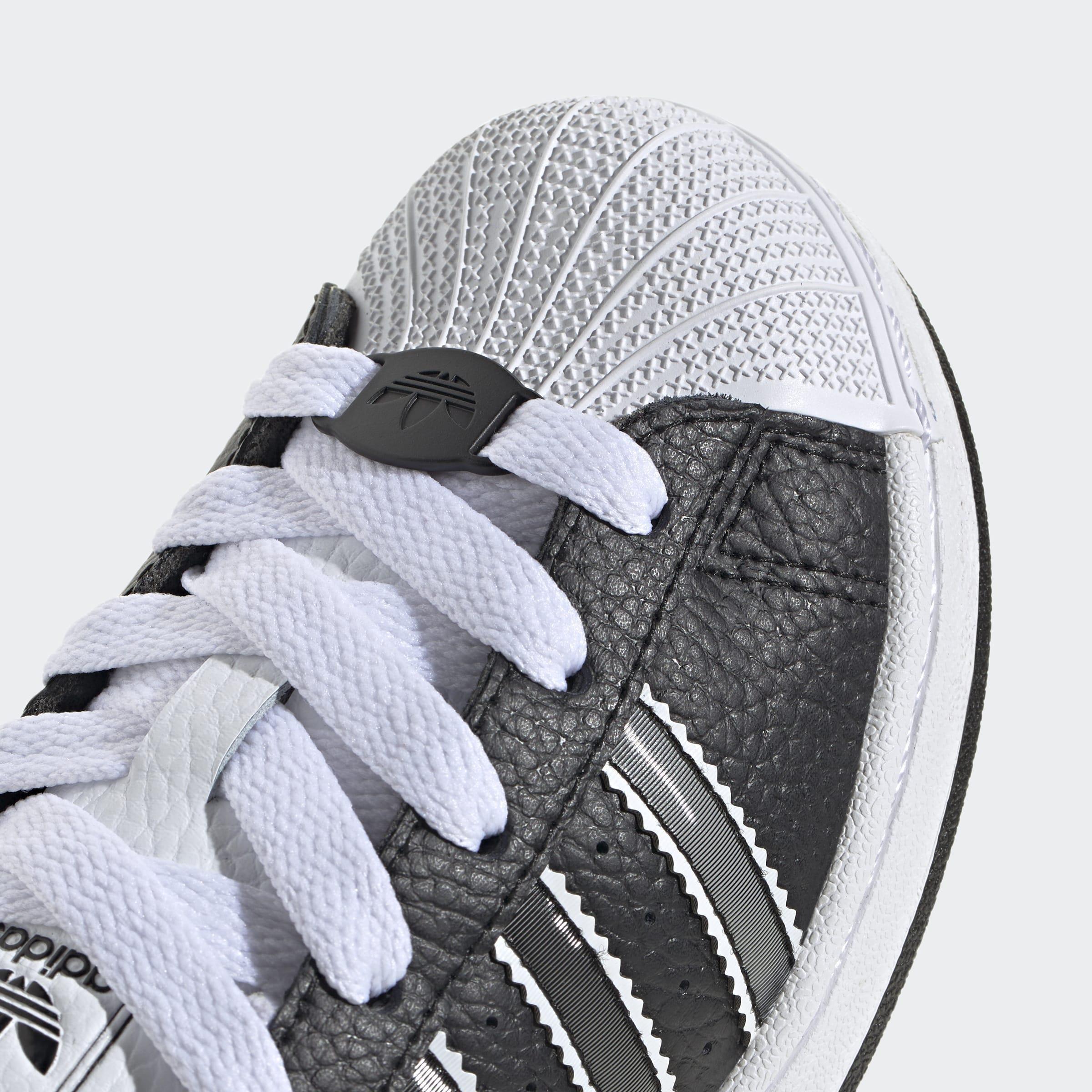 Kids Unisex Superstar II Shoes, Black, A901_ONE, large image number 5