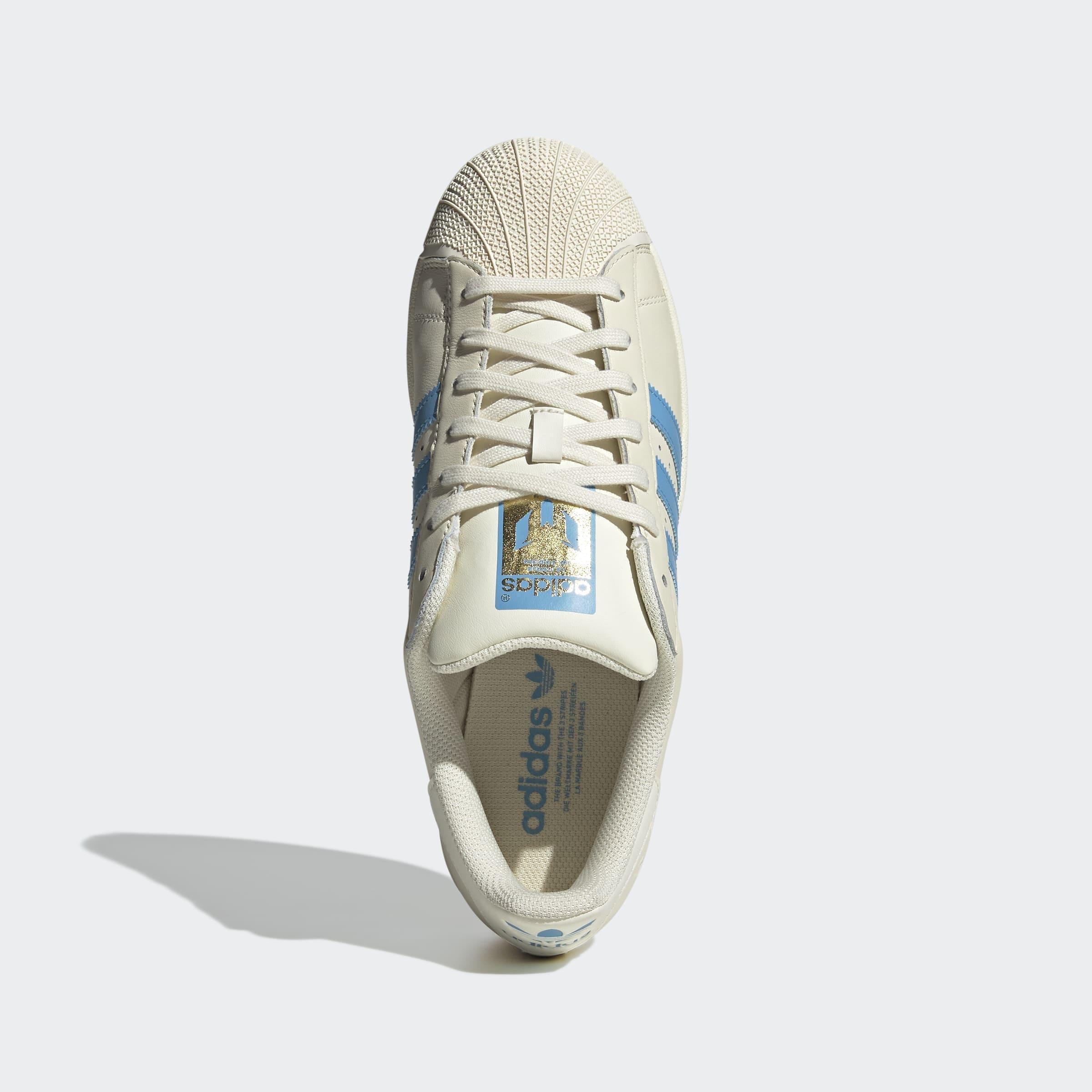 Unisex Superstar Messi Shoes, Beige