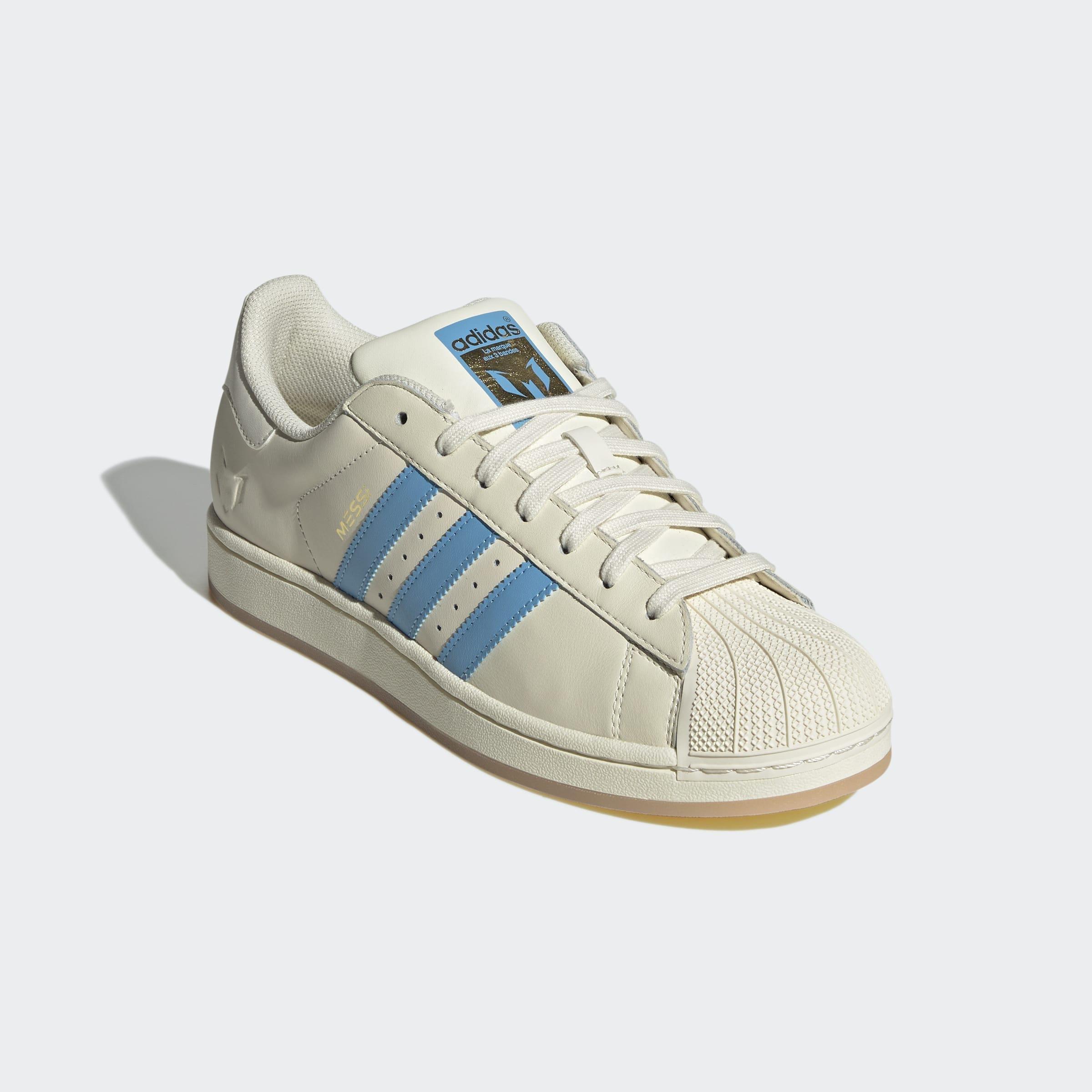 Unisex Superstar Messi Shoes, Beige, A901_ONE, large image number 2