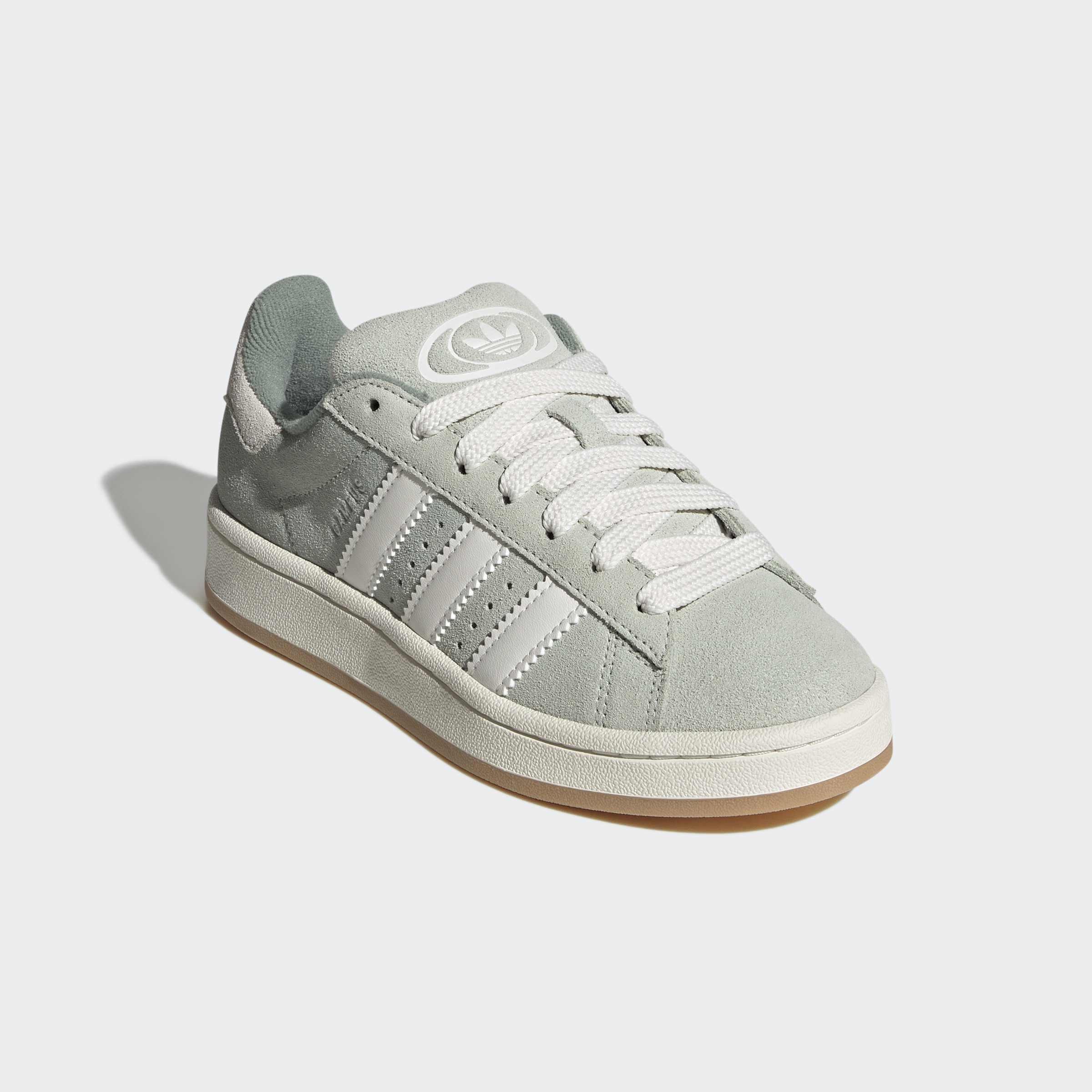 Kids Unisex Campus 00S Shoes, Green, A901_ONE, large image number 2