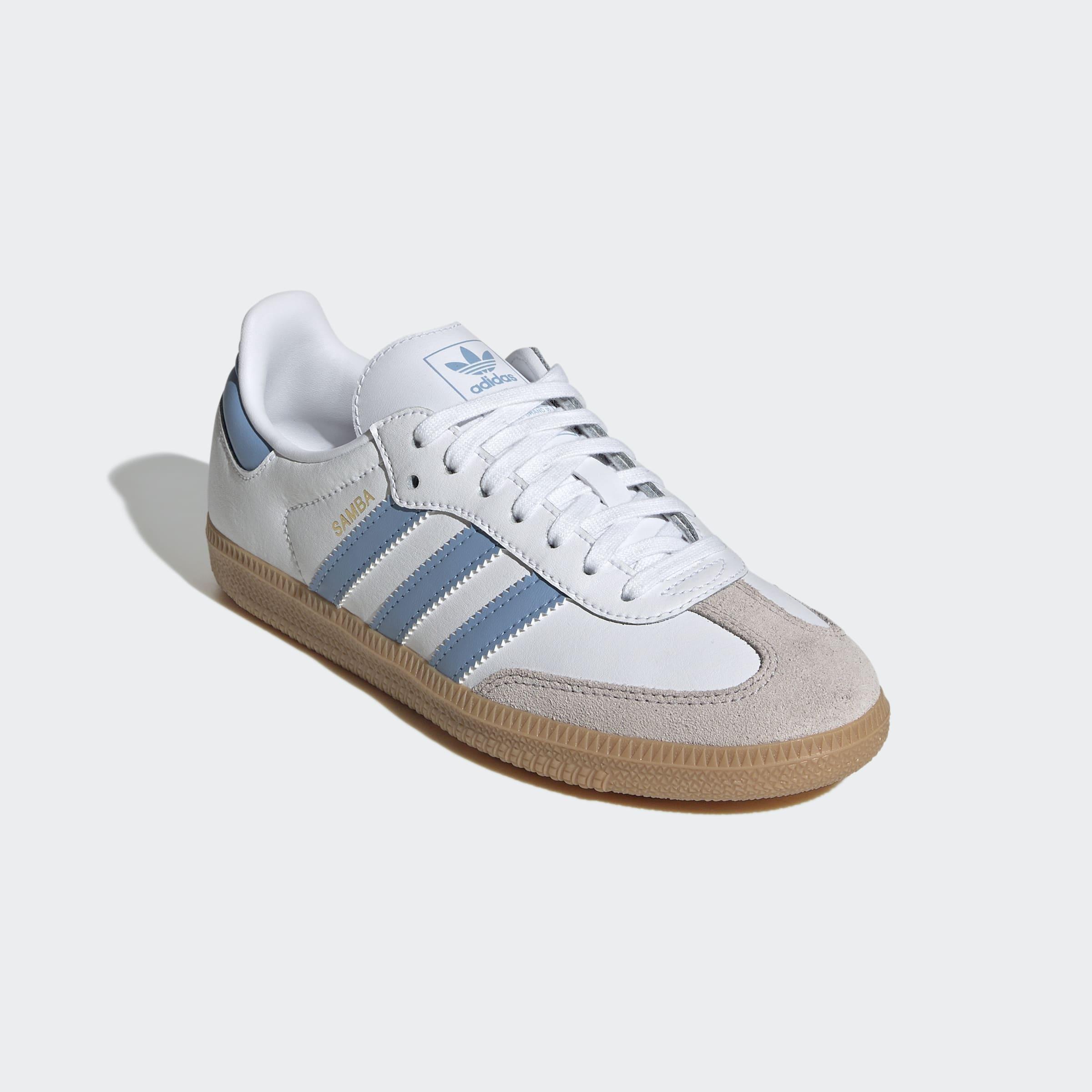 Kids Unisex Samba OG Shoes, White, A901_ONE, large image number 3