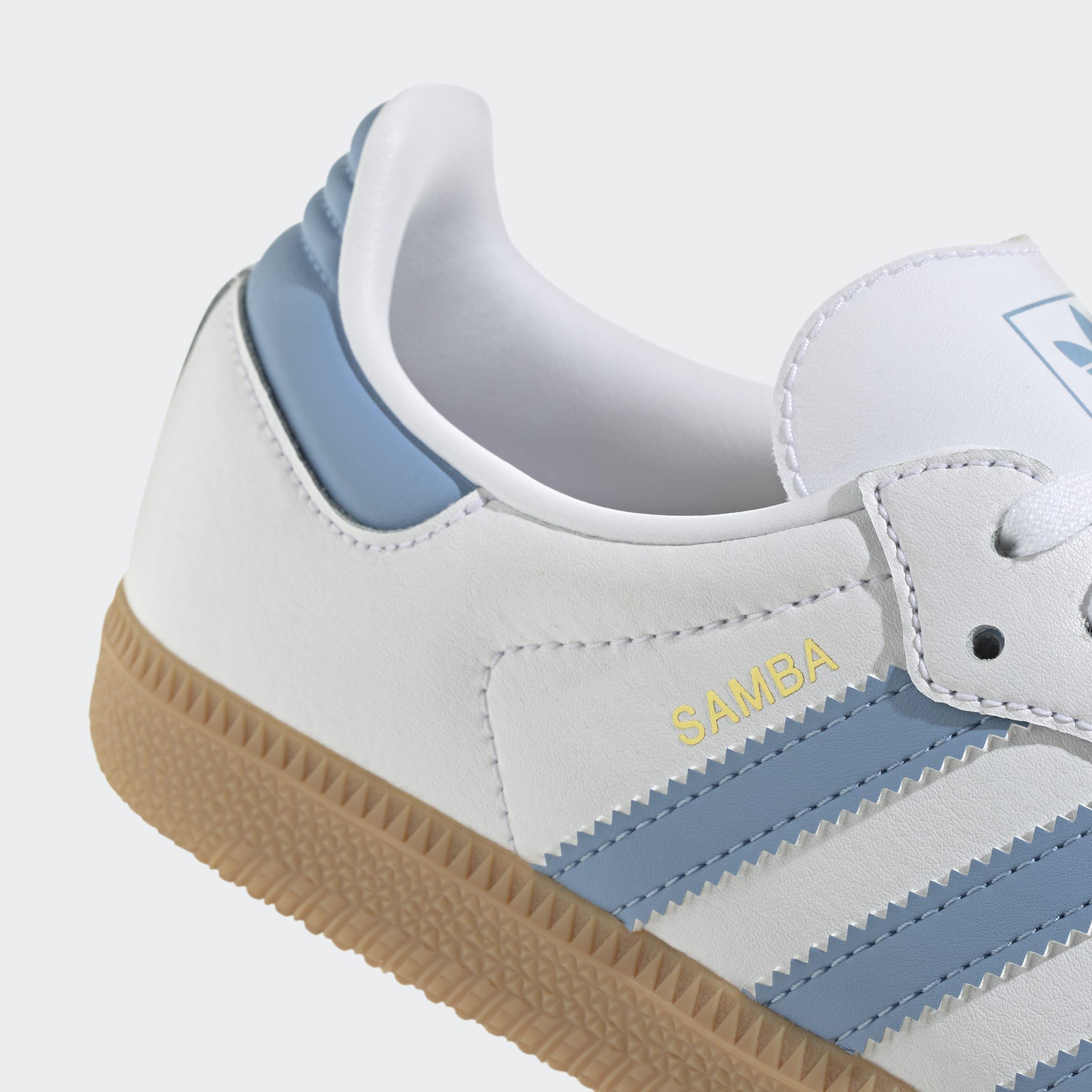 Kids Unisex Samba OG Shoes, White, A901_ONE, large image number 6