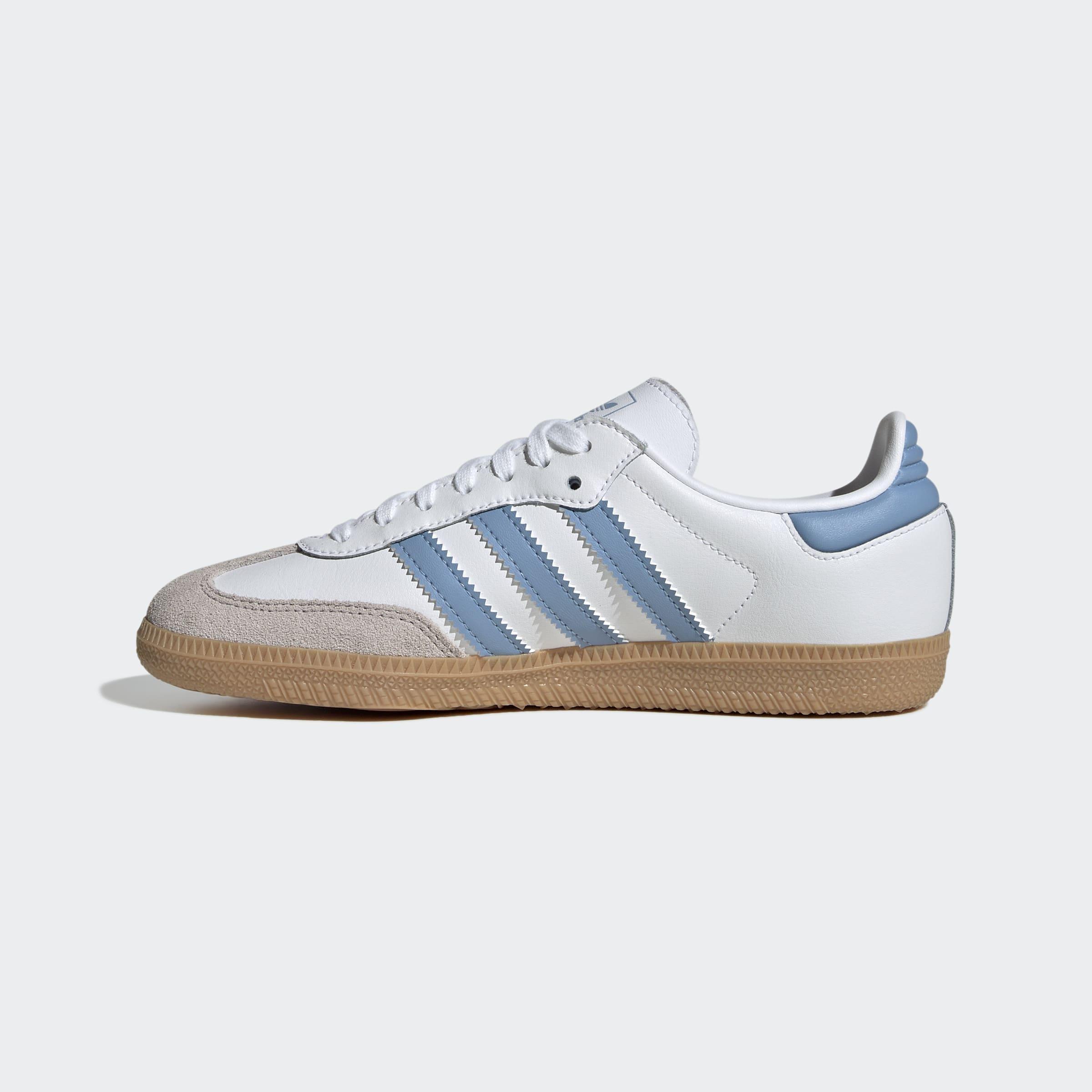Kids Unisex Samba OG Shoes, White, A901_ONE, large image number 7