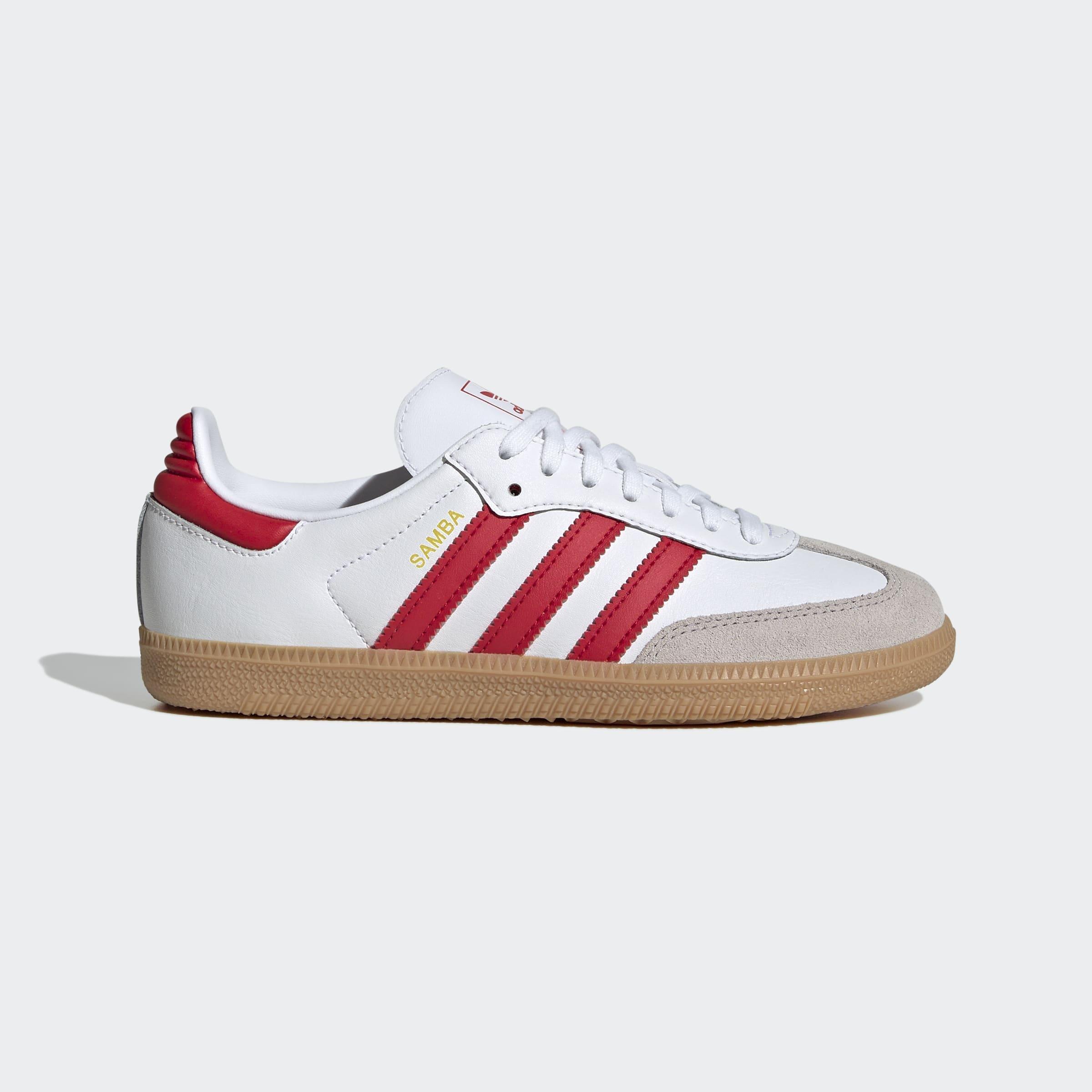 Kids Unisex Samba OG Shoes, White, A901_ONE, large image number 0