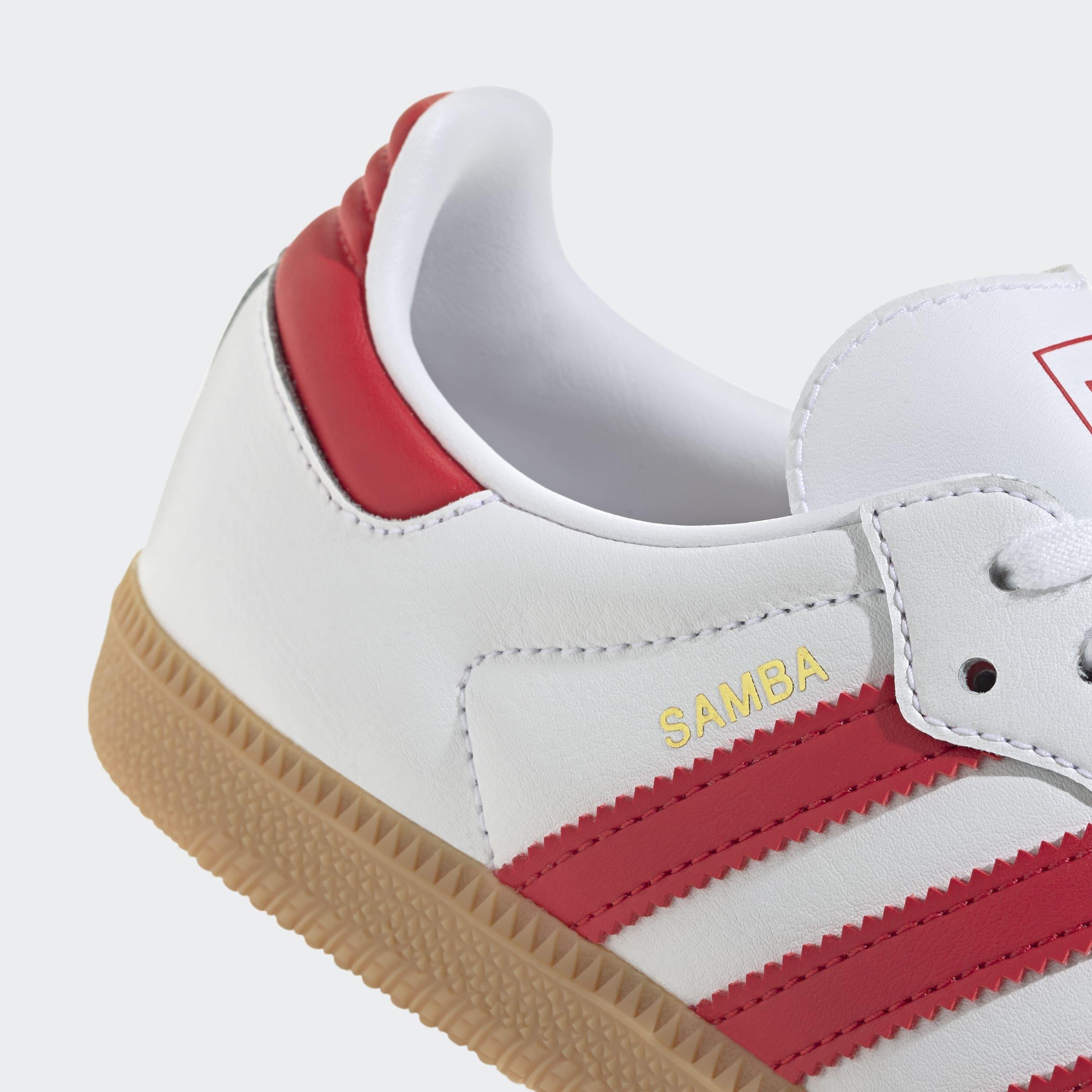 Kids Unisex Samba OG Shoes, White, A901_ONE, large image number 4