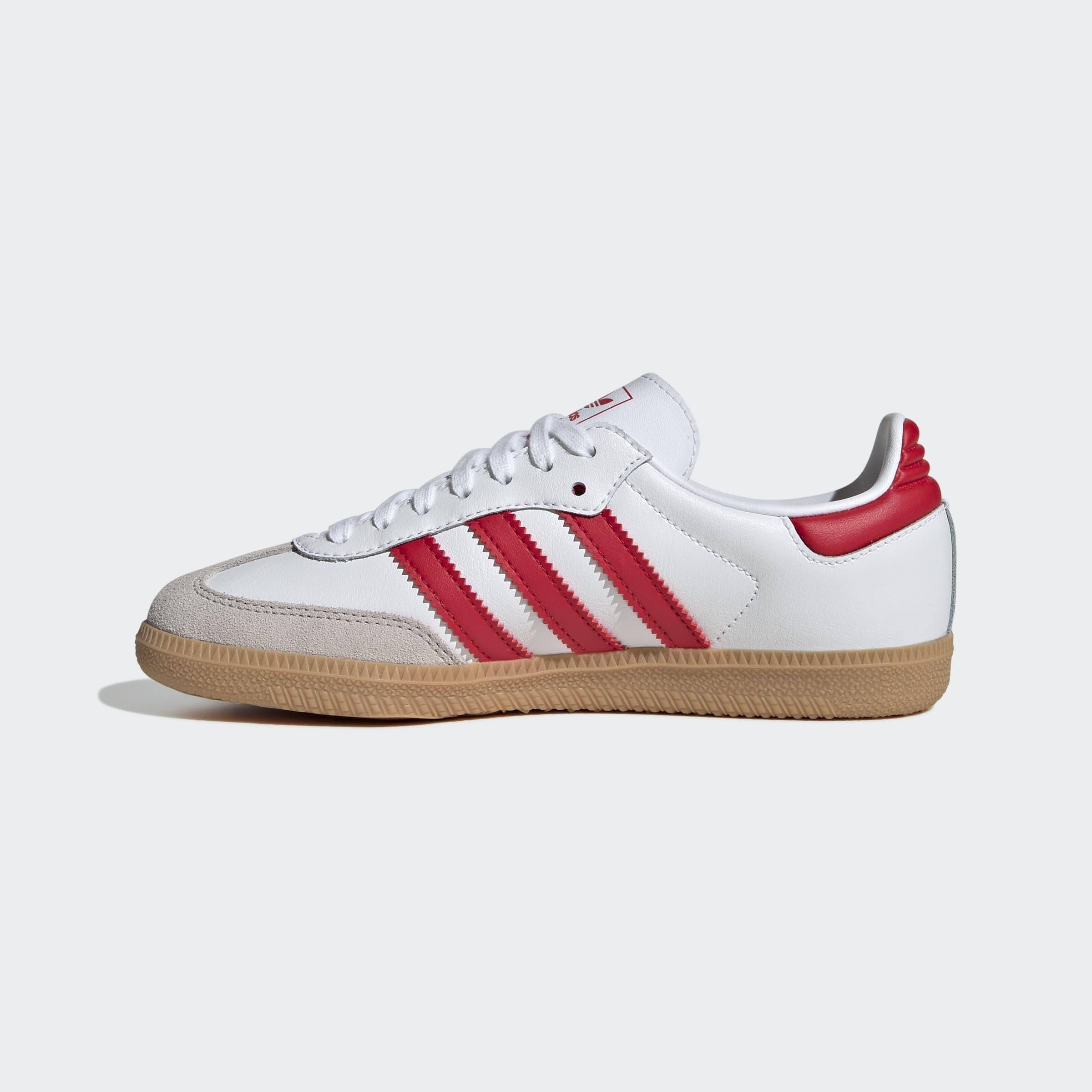 Kids Unisex Samba OG Shoes, White, A901_ONE, large image number 8