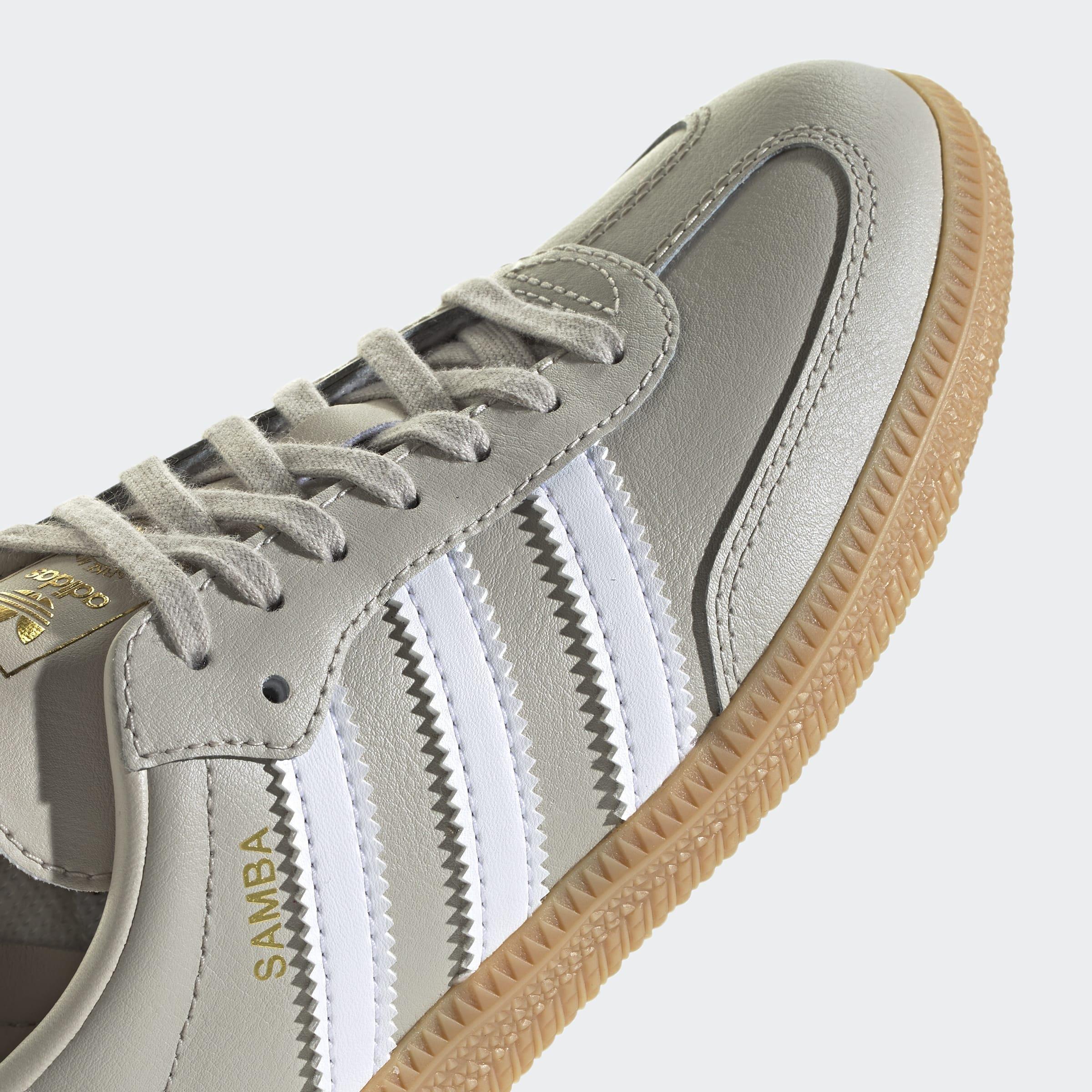 Kids Unisex Samba OG Shoes, Grey, A901_ONE, large image number 4