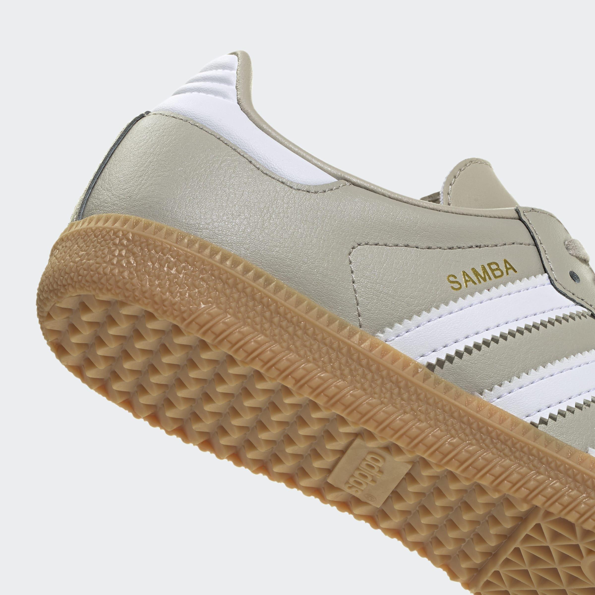 Kids Unisex Samba OG Shoes, Grey, A901_ONE, large image number 5