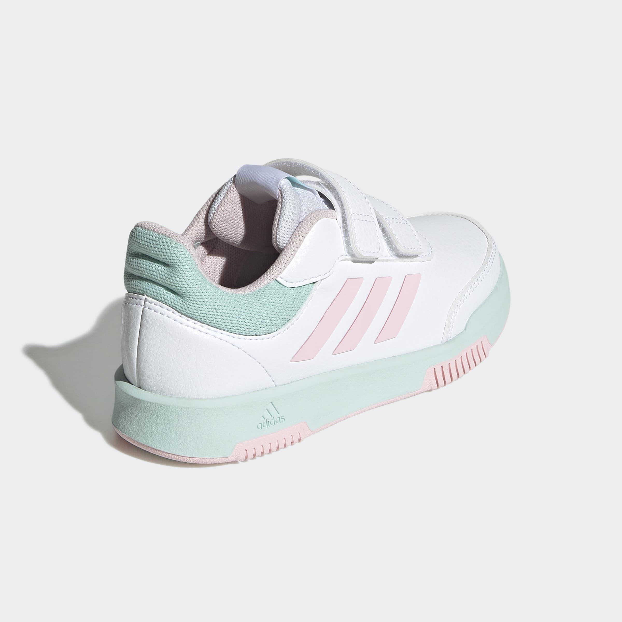 Kids Unisex Tensaur Hook and Loop Shoes, White, A901_ONE, large image number 3