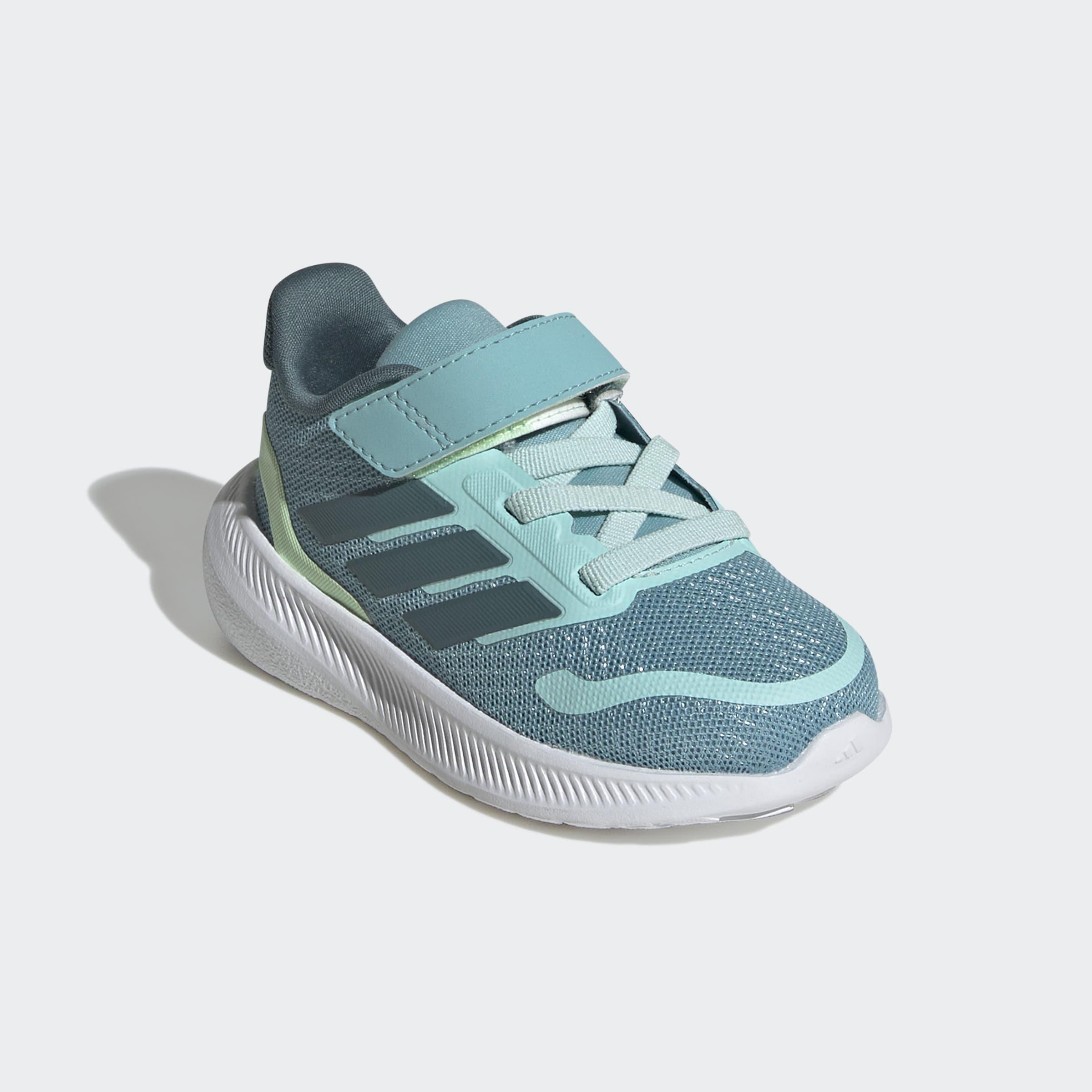 Kids Unisex Runfalcon 5 Shoes, Green, A901_ONE, large image number 2