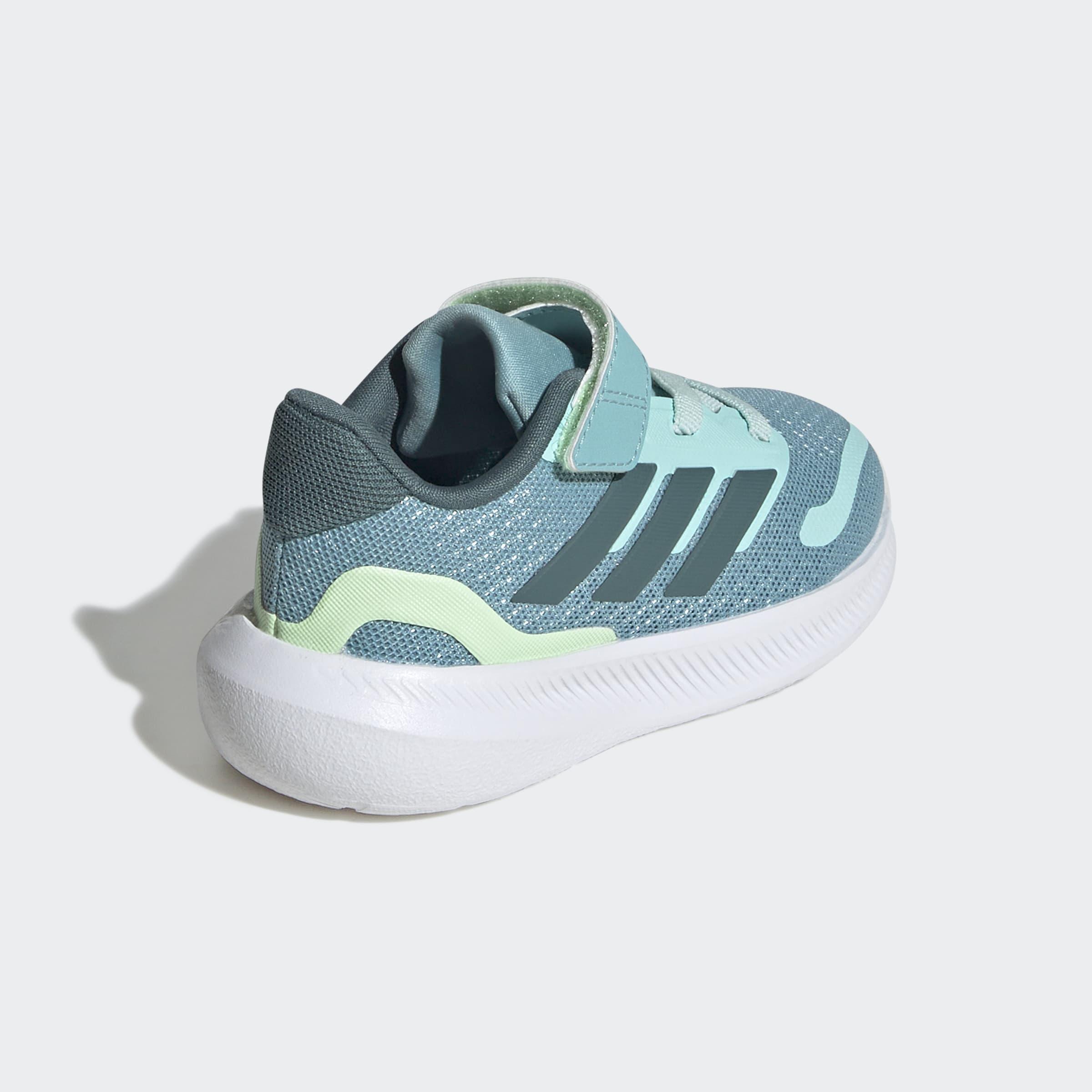 Kids Unisex Runfalcon 5 Shoes, Green, A901_ONE, large image number 3