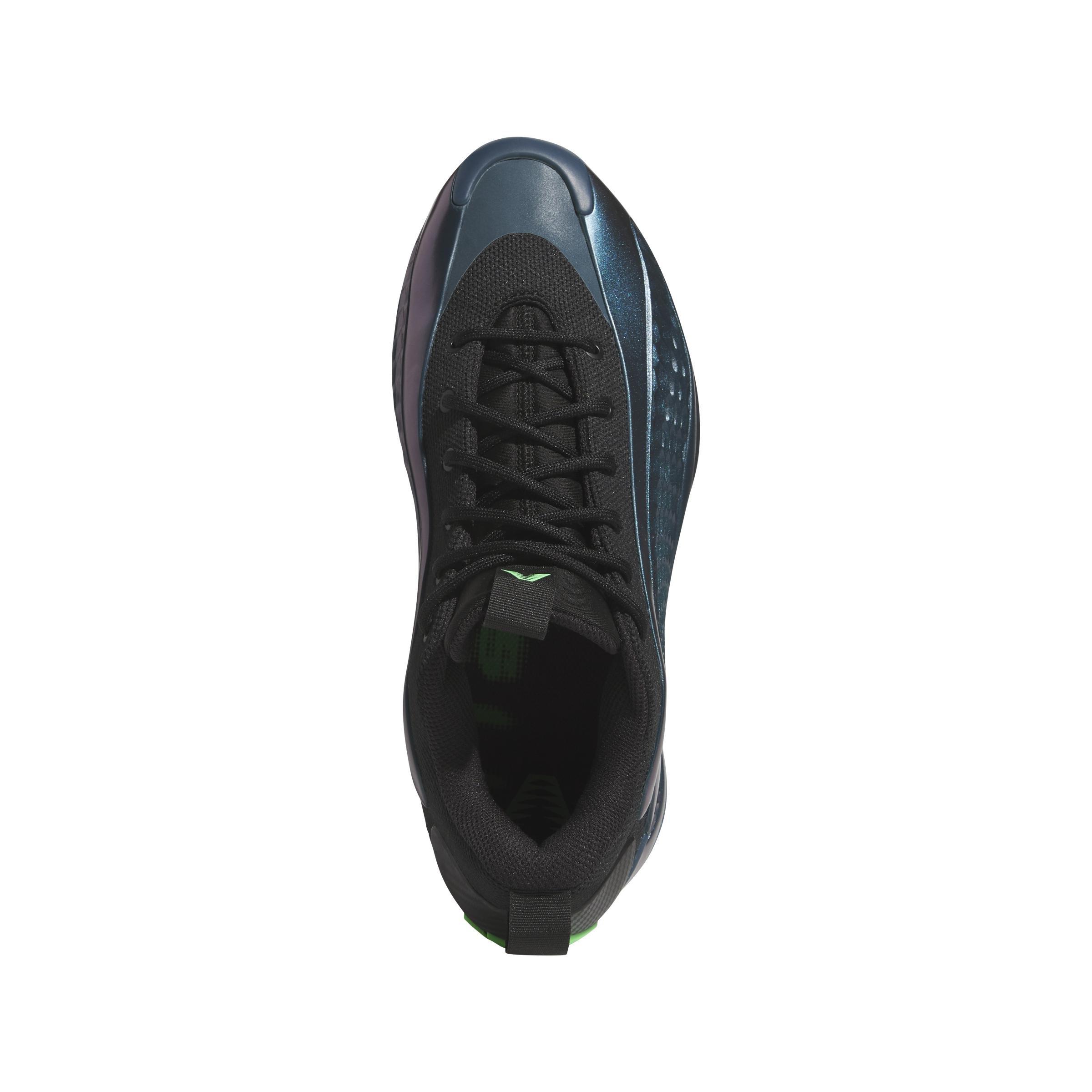 Unisex Anthony Edwards 1 Low Trainers, Turquoise, A901_ONE, large image number 2