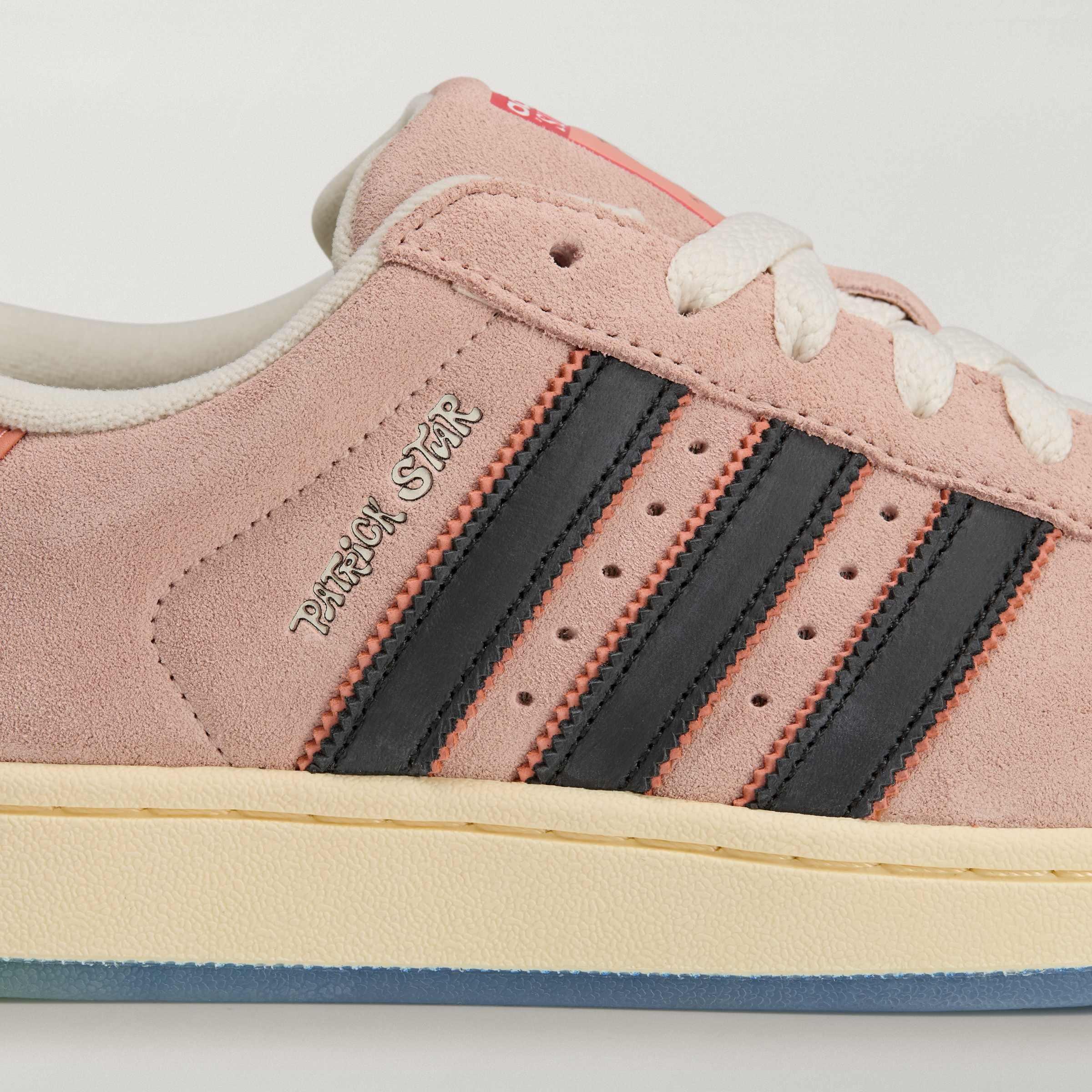 Unisex Patrick Superstar Shoes, Pink, A901_ONE, large image number 5