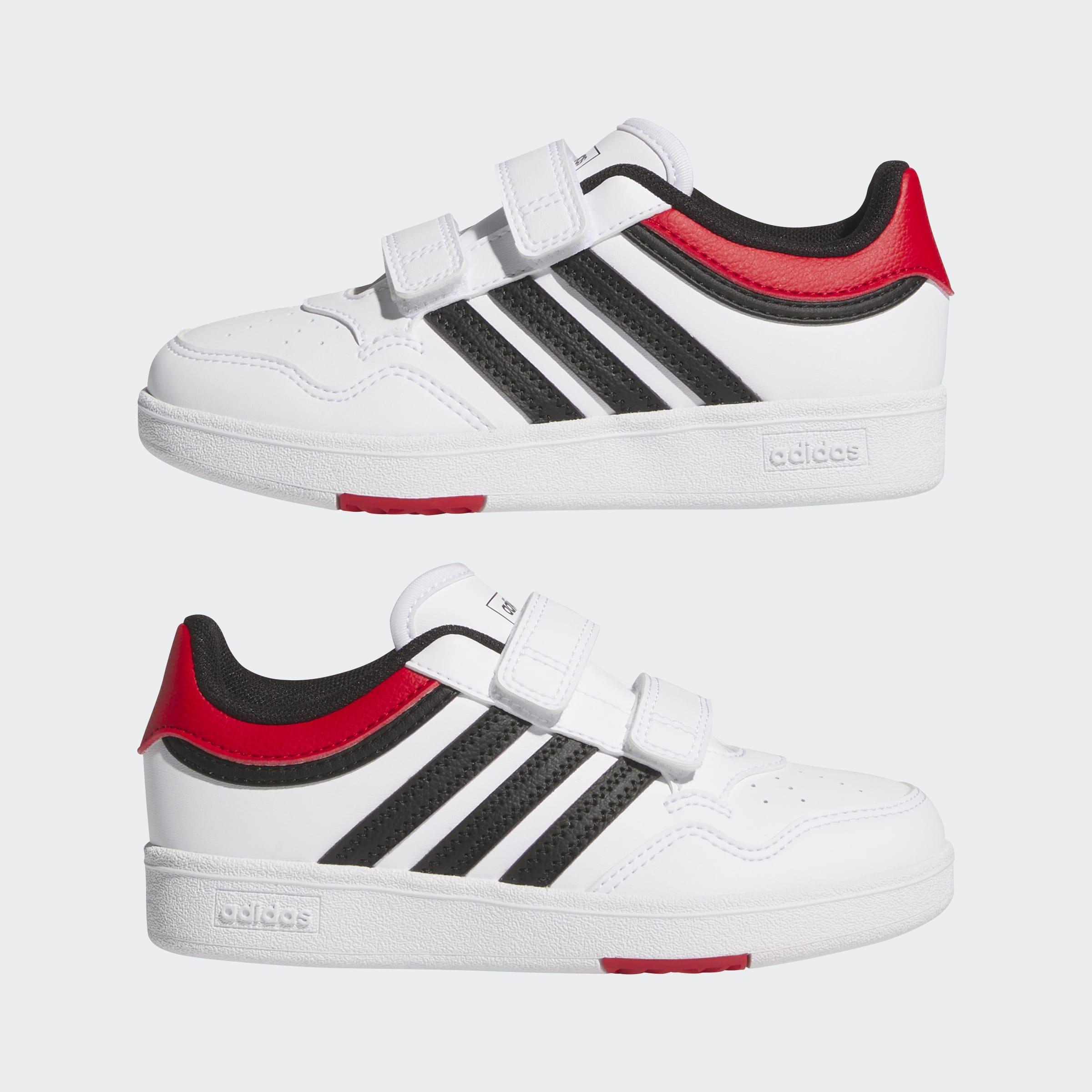 Kids Unisex Hoops 4.0 Shoes, White, A901_ONE, large image number 6