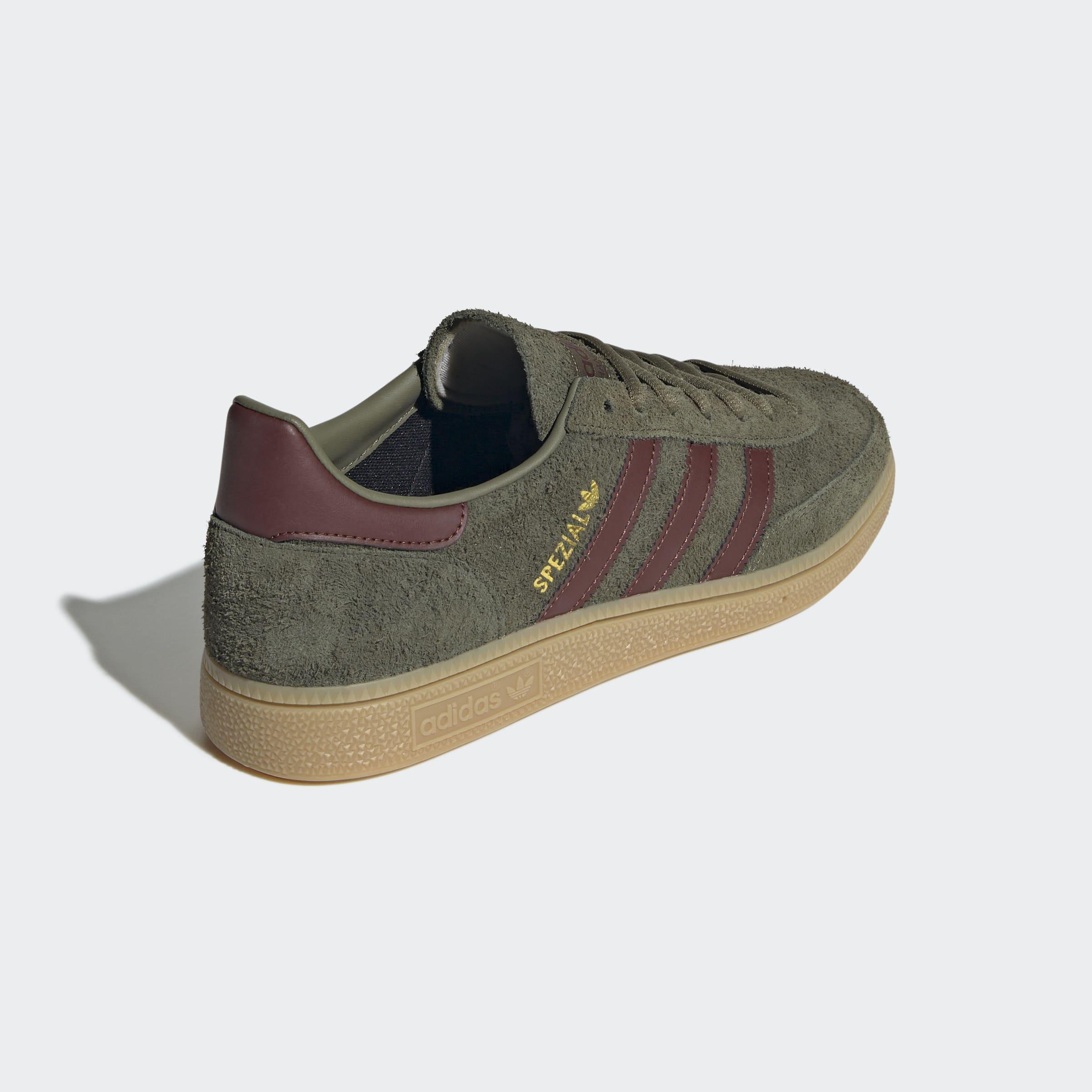 Handball Spezial Shoes, Green, A901_ONE, large image number 3