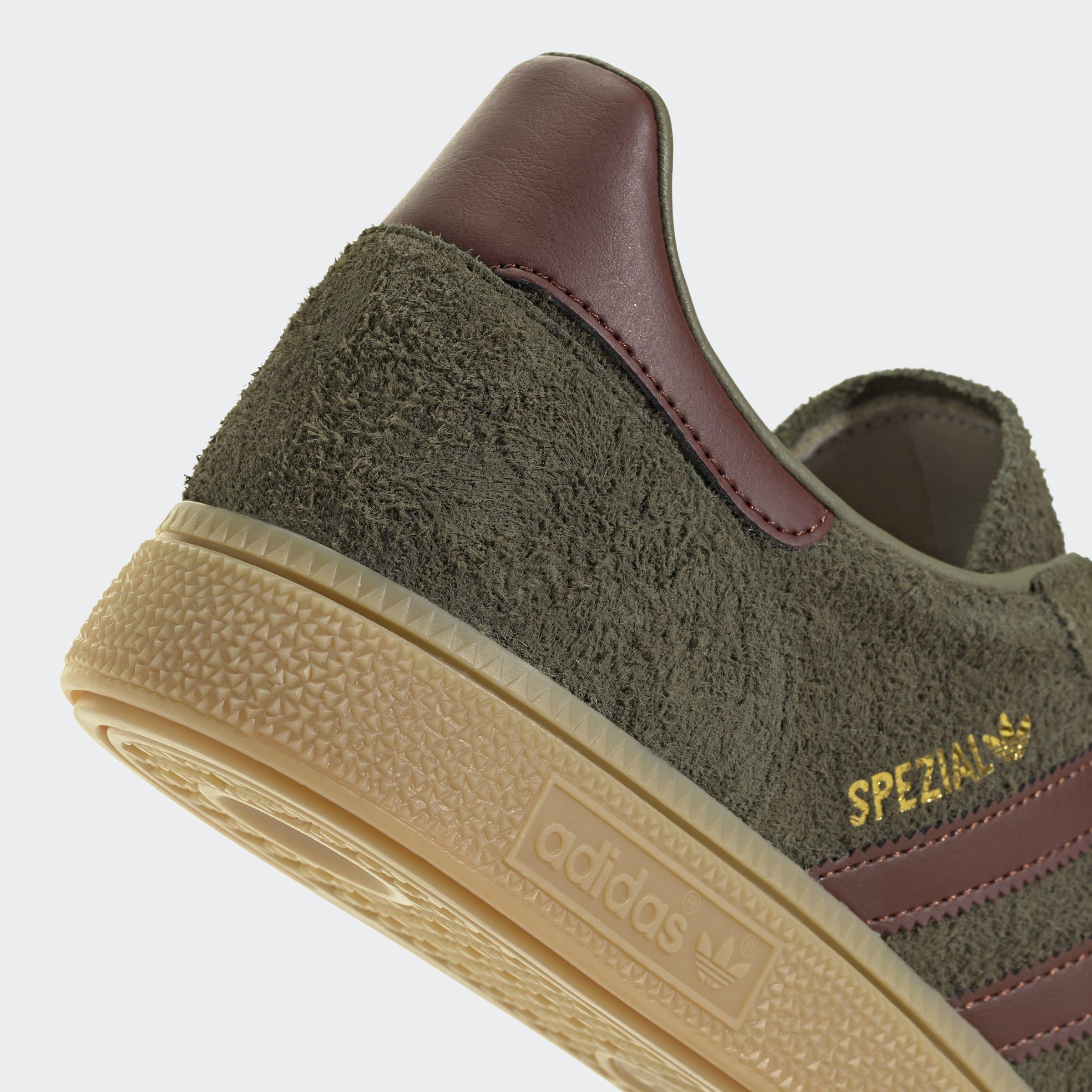 Handball Spezial Shoes, Green, A901_ONE, large image number 4
