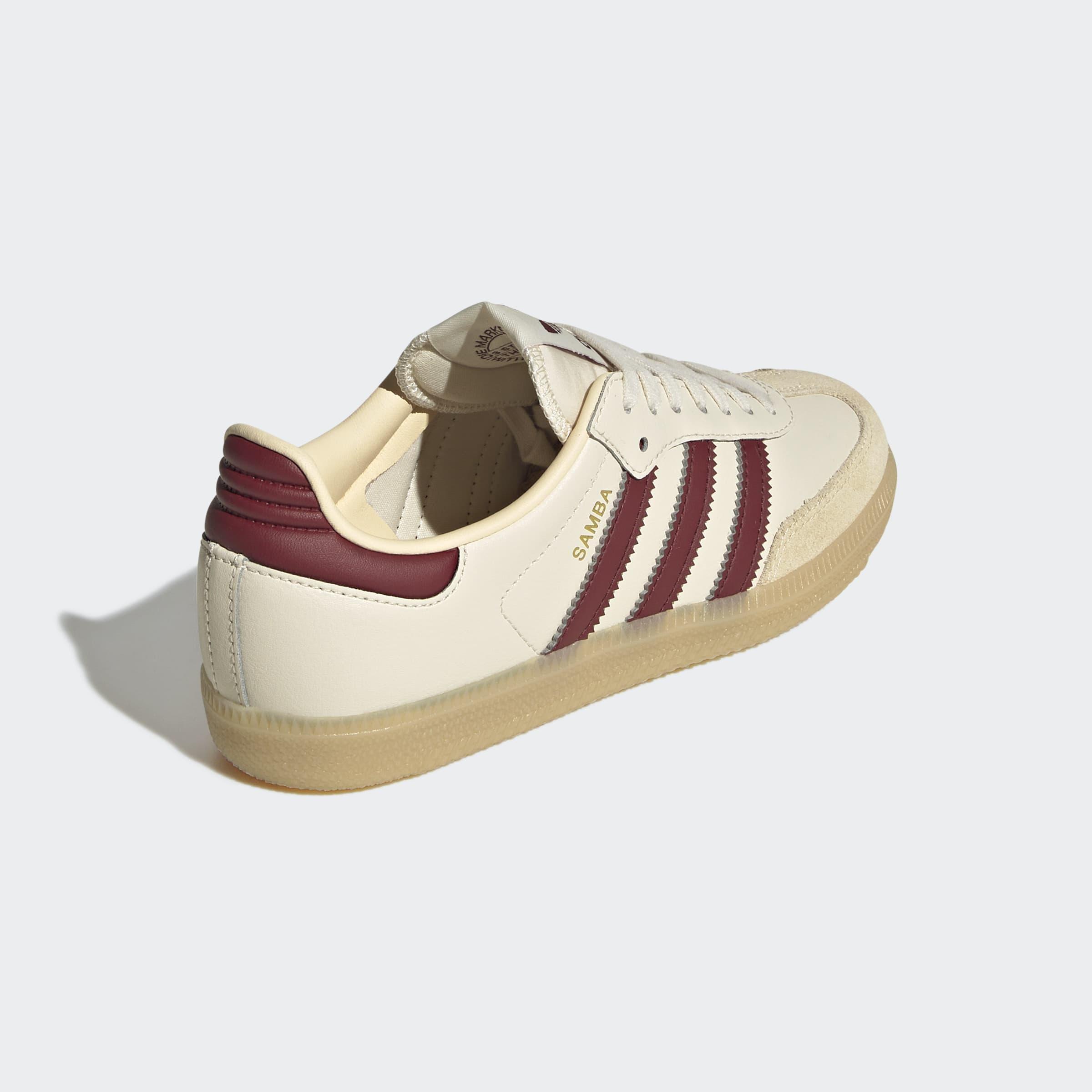Kids Unisex Samba OG Shoes, White, A901_ONE, large image number 3
