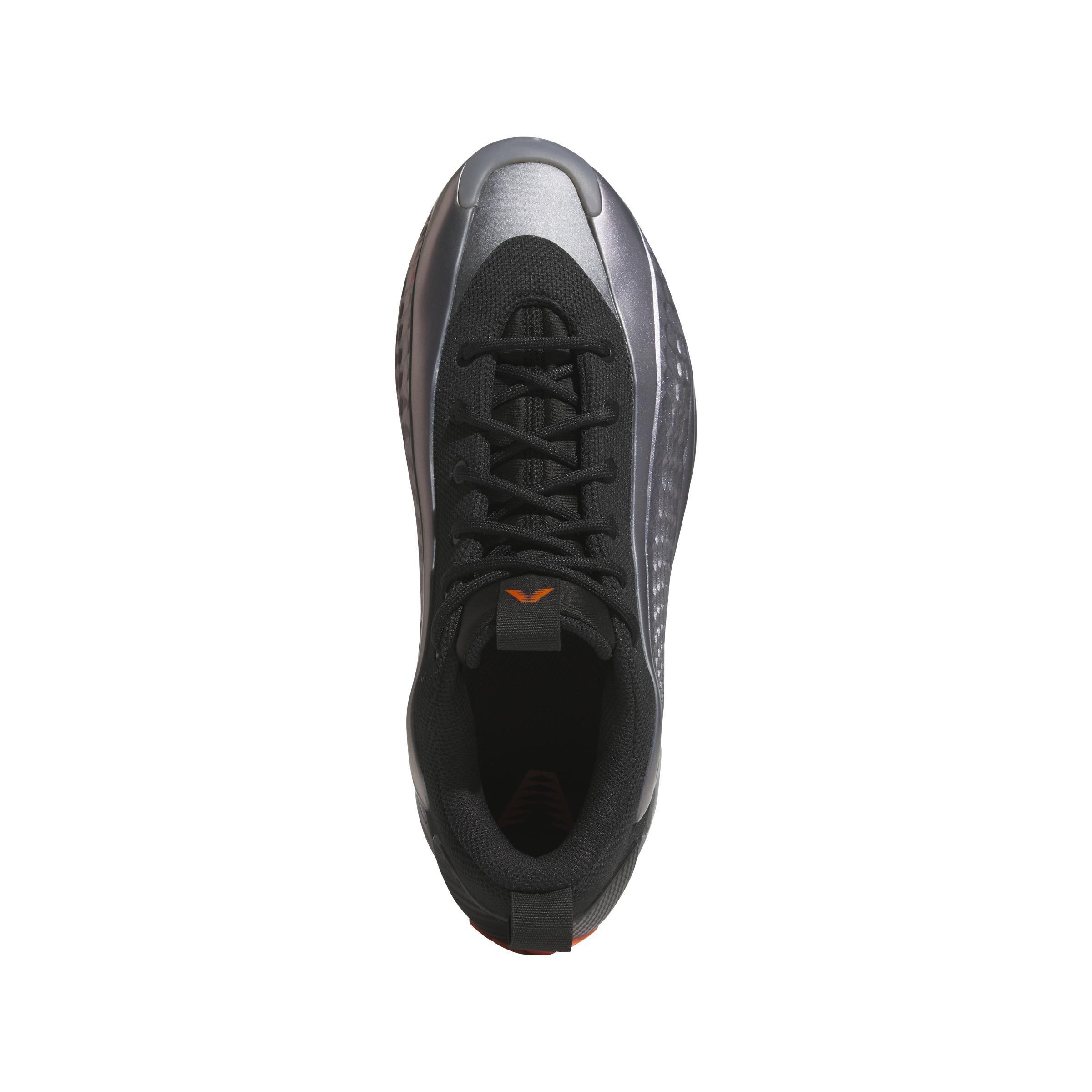 Unisex Anthony Edwards 1 Low Trainers, Grey, A901_ONE, large image number 2