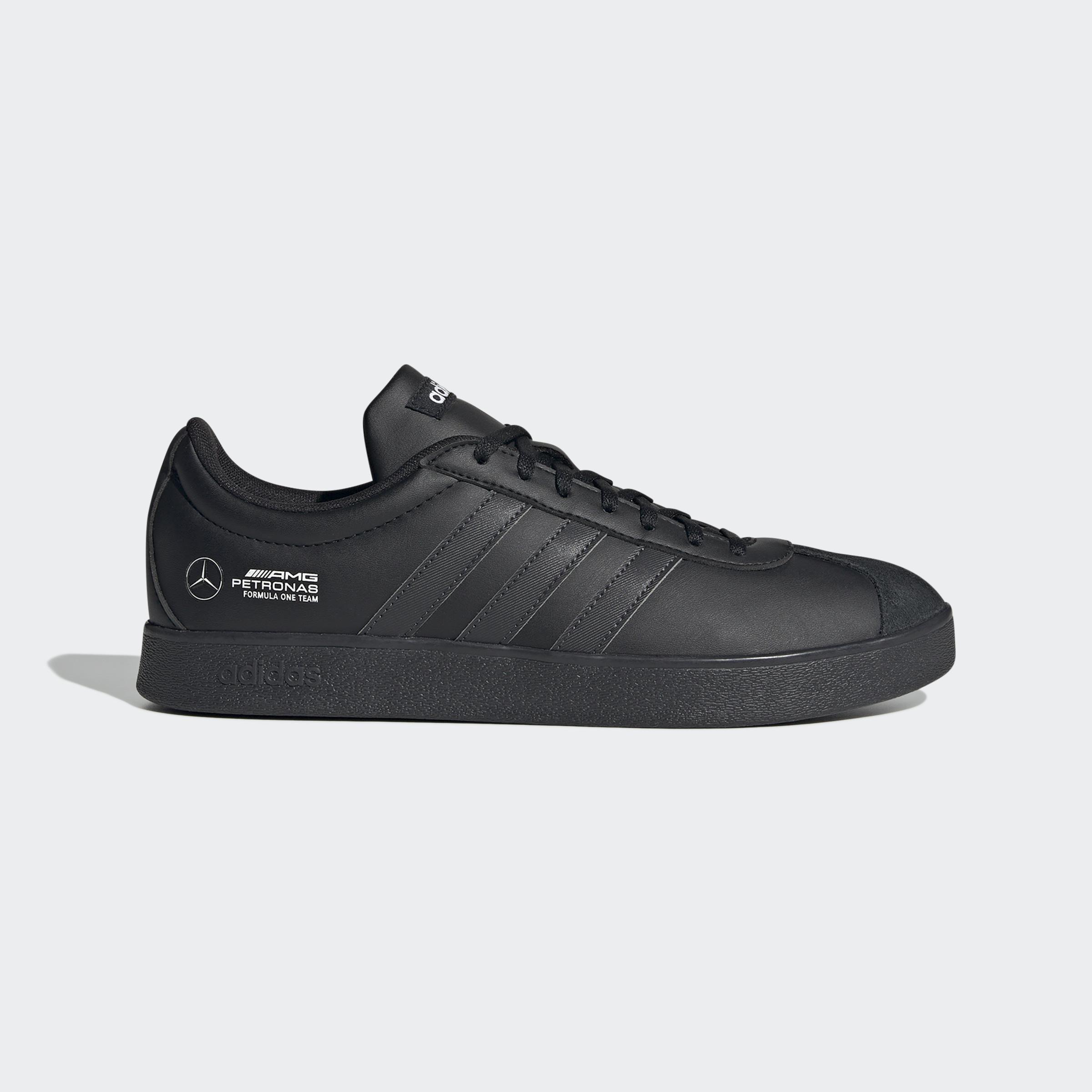 Unisex Mercedes - AMG Petronas Formula One Team Vl Court Base Trainers, Black, A901_ONE, large image number 0