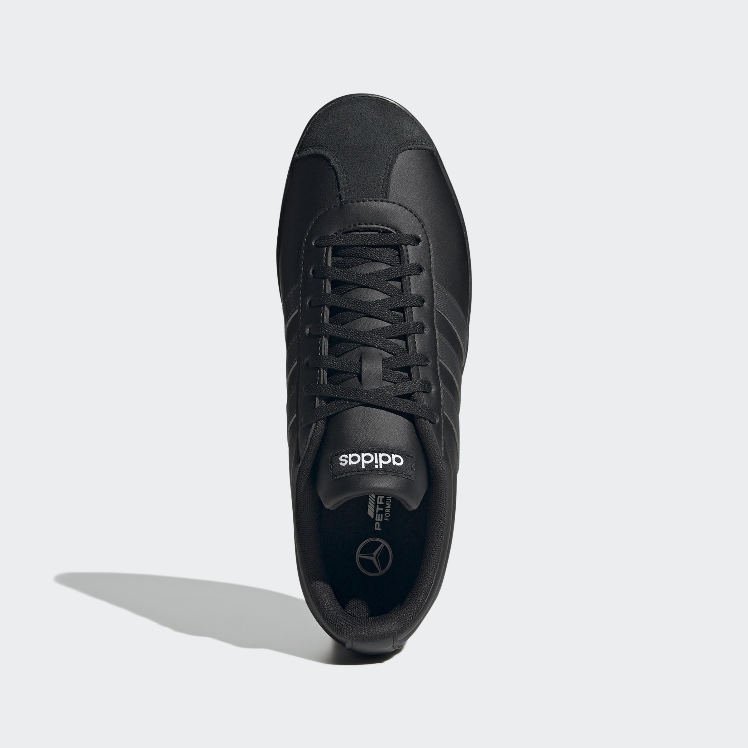 Unisex Mercedes - AMG Petronas Formula One Team Vl Court Base Trainers, Black, A901_ONE, large image number 1