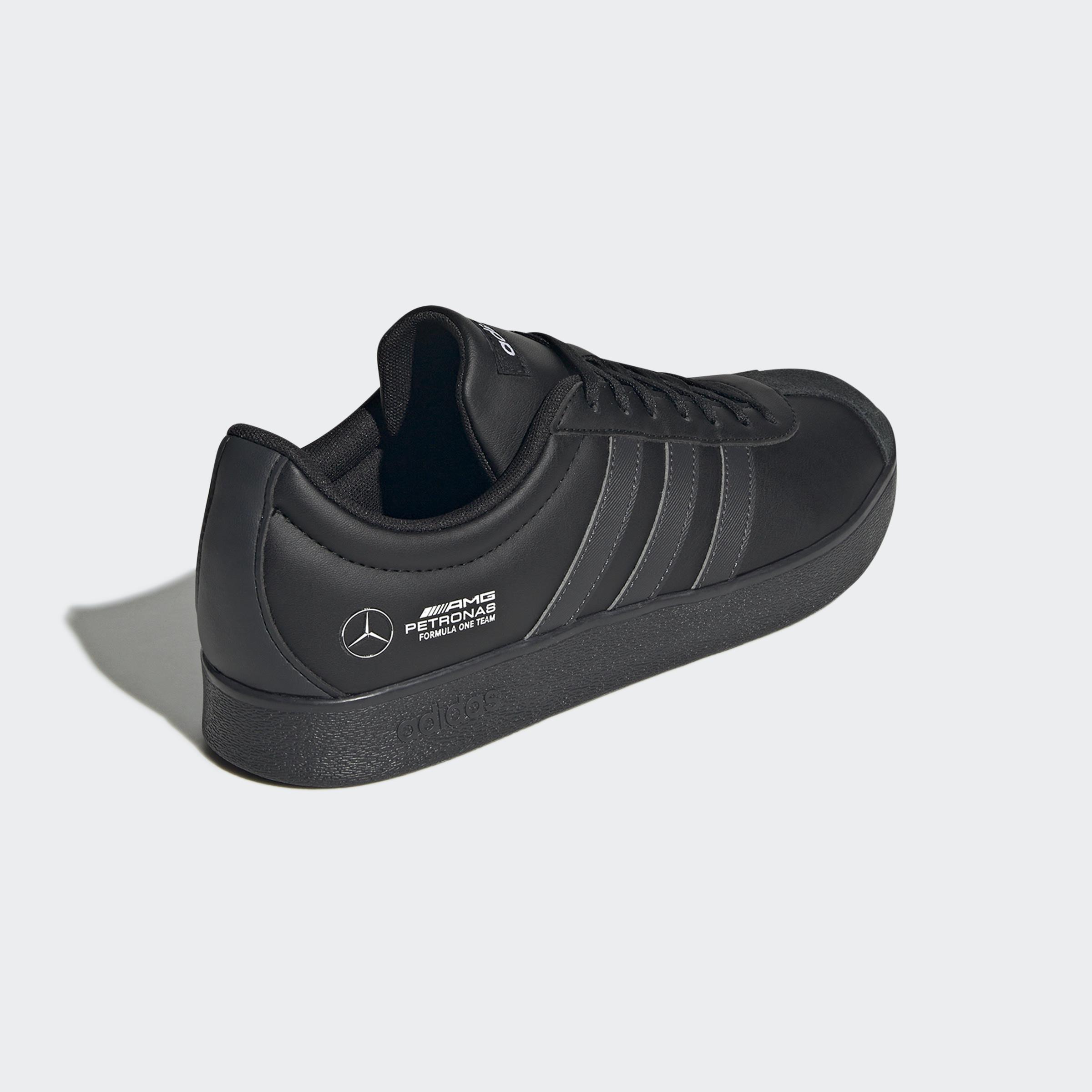 Unisex Mercedes - AMG Petronas Formula One Team Vl Court Base Trainers, Black, A901_ONE, large image number 3