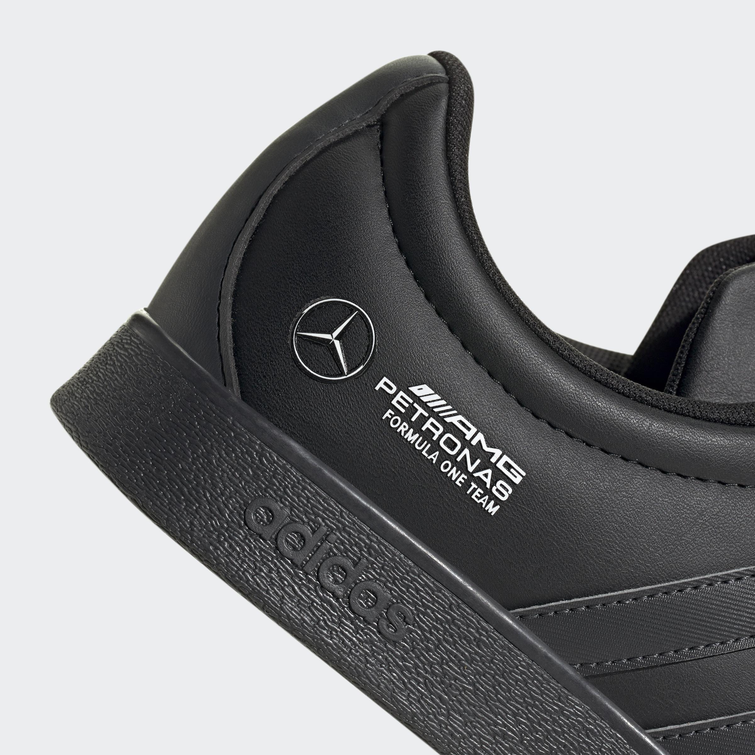 Unisex Mercedes - AMG Petronas Formula One Team Vl Court Base Trainers, Black, A901_ONE, large image number 5