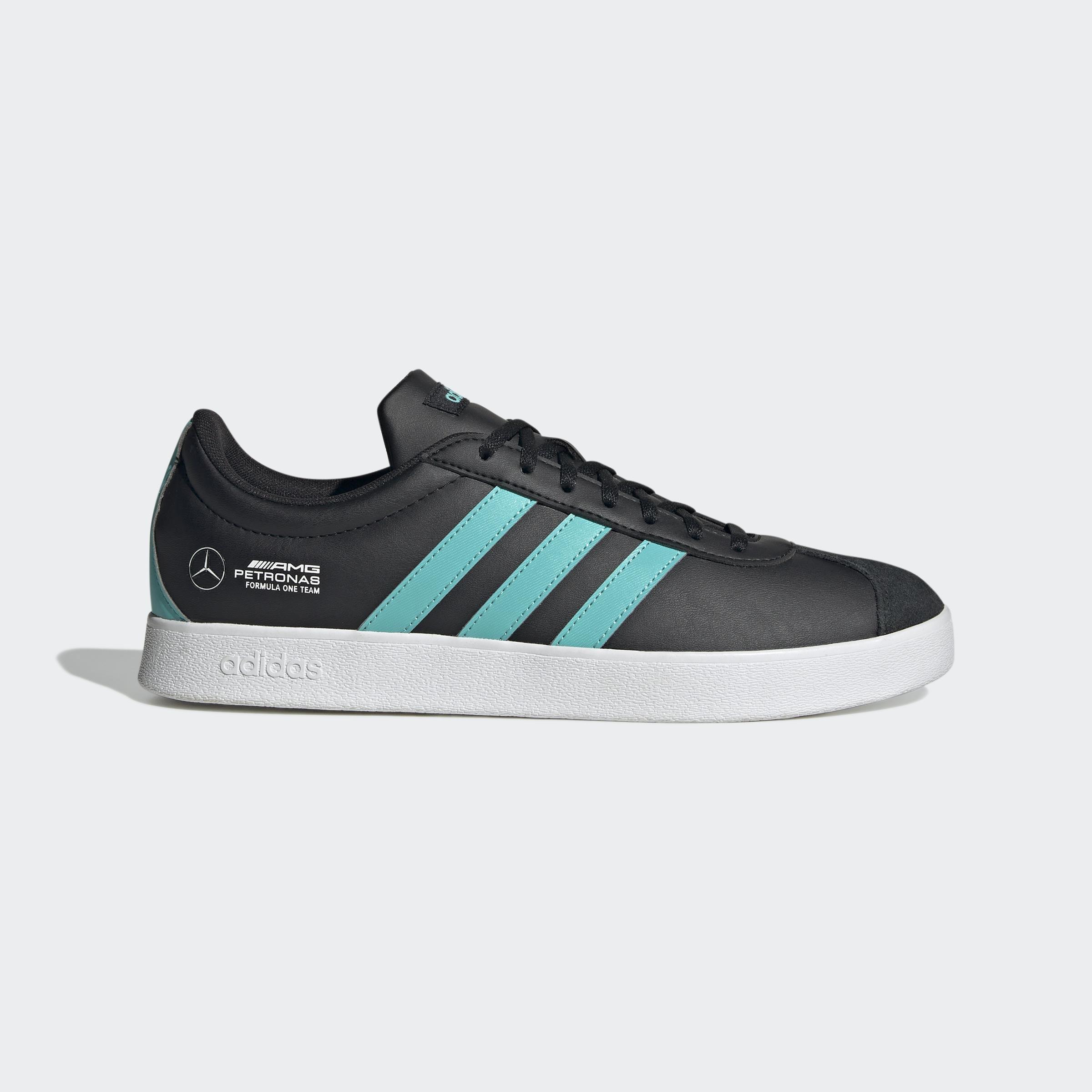 Unisex Mercedes - AMG Petronas Formula One Team Vl Court Base Trainers, Black, A901_ONE, large image number 0