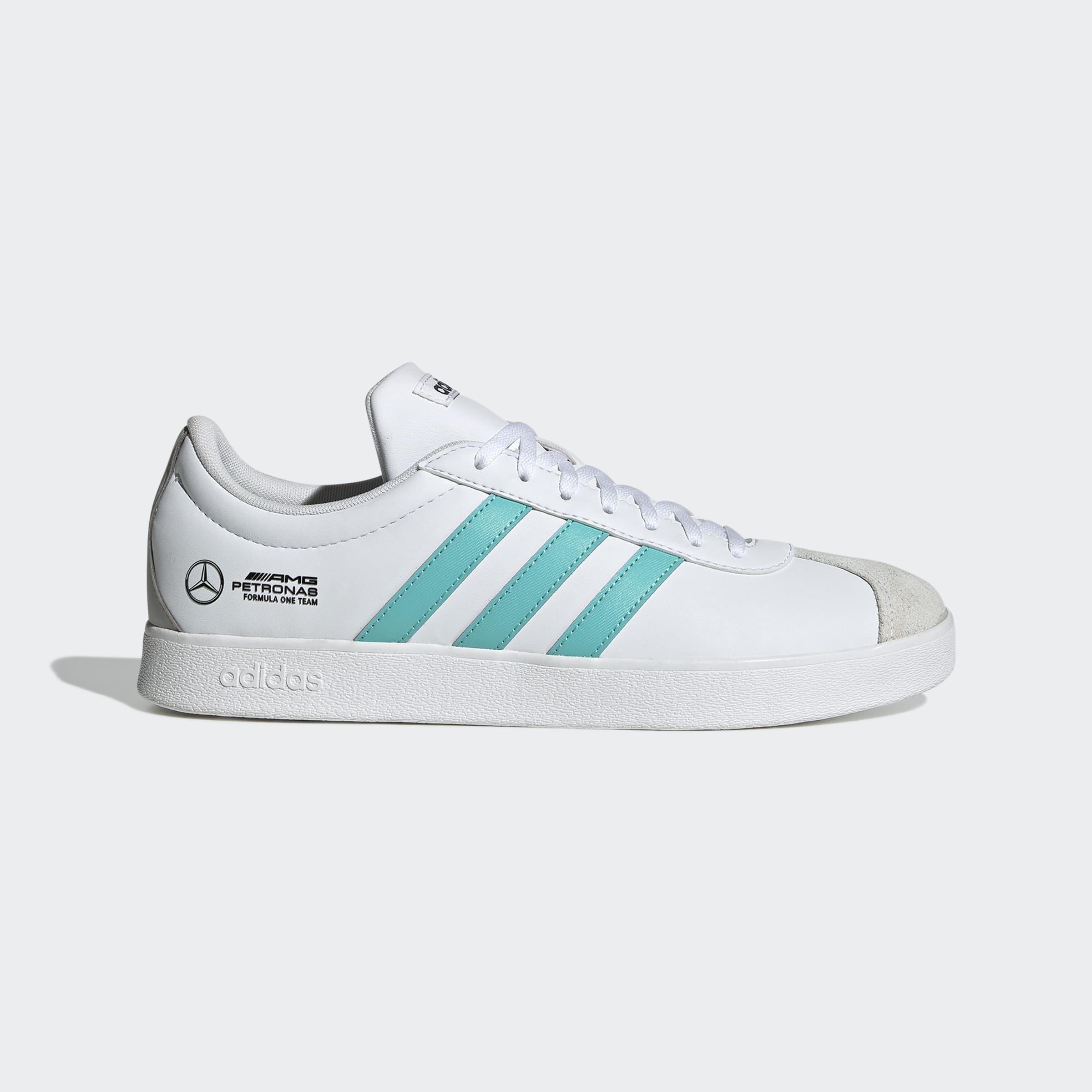 Unisex Mercedes - AMG Petronas Formula One Team Vl Court Base Trainers, White, A901_ONE, large image number 0