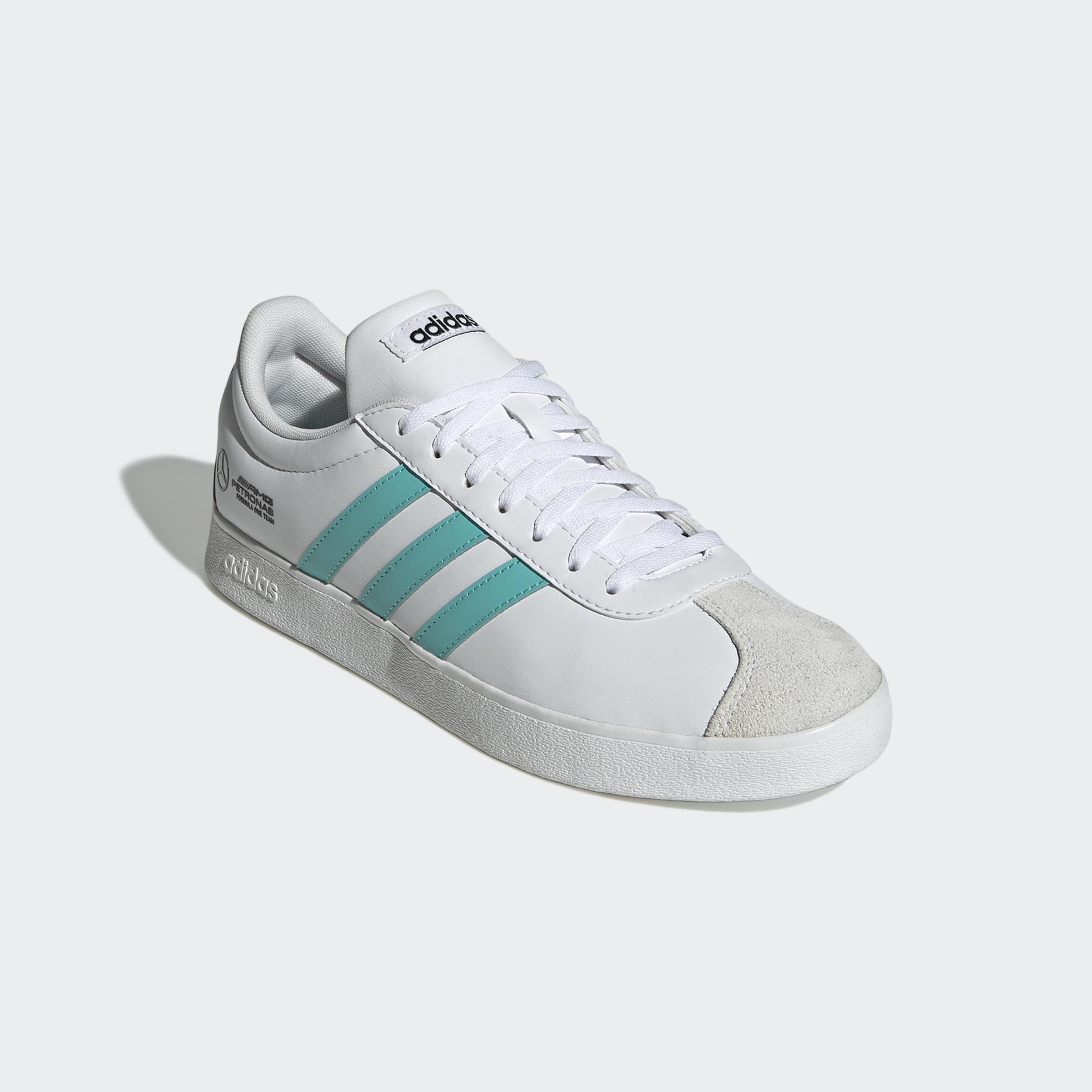 Unisex Mercedes - AMG Petronas Formula One Team Vl Court Base Trainers, White, A901_ONE, large image number 2