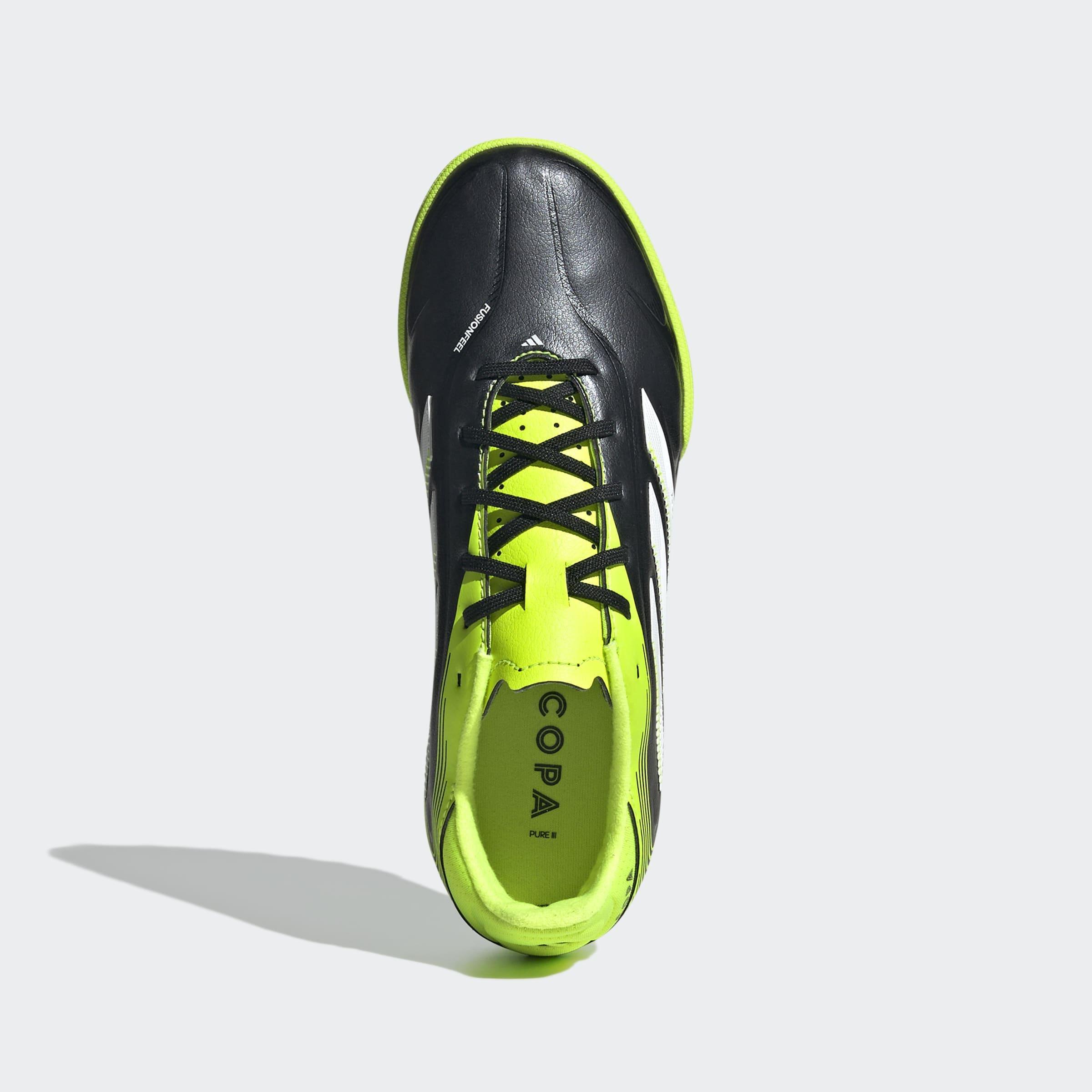 Kids Unisex Copa Pure 3 League Turf Boots, Black, A901_ONE, medium