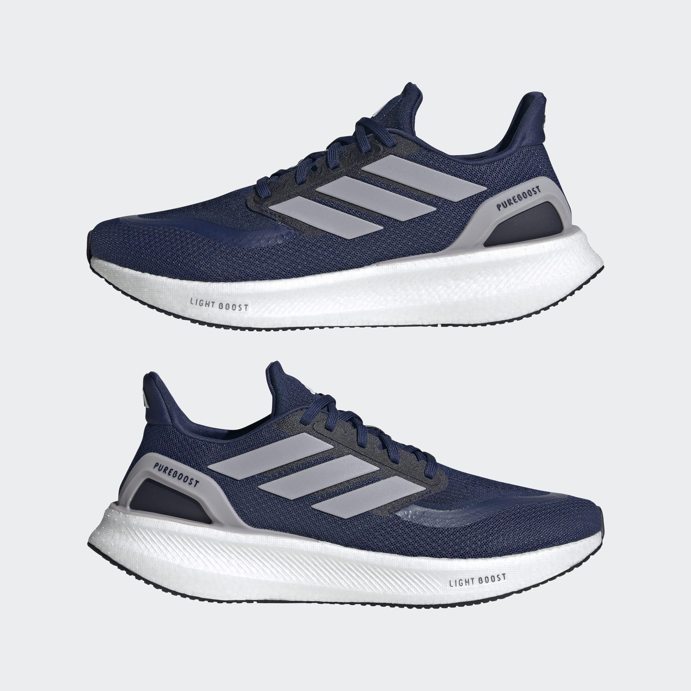 Pureboost 5 Running Shoes, Blue, A901_ONE, large image number 7