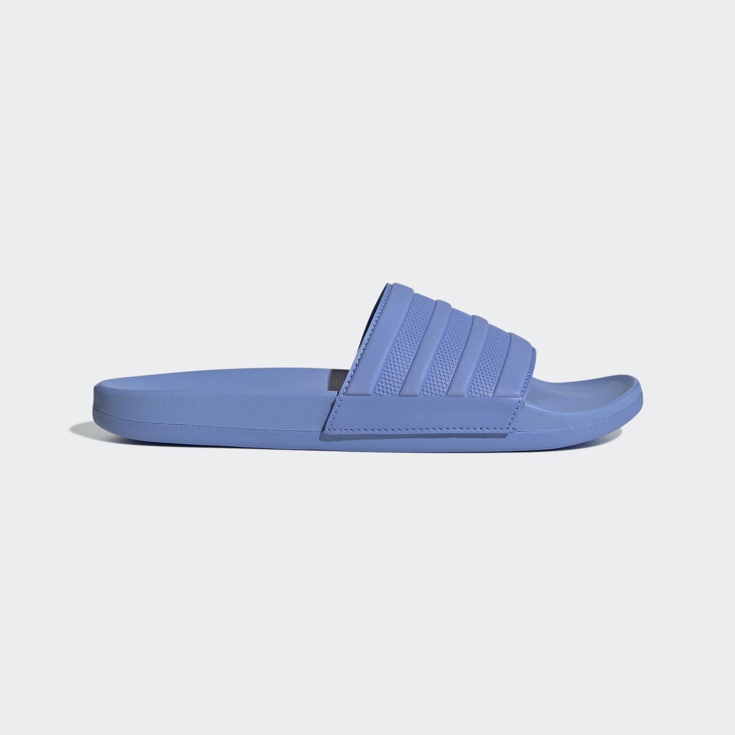 Unisex Adilette Comfort Slides, Blue, A901_ONE, large image number 0