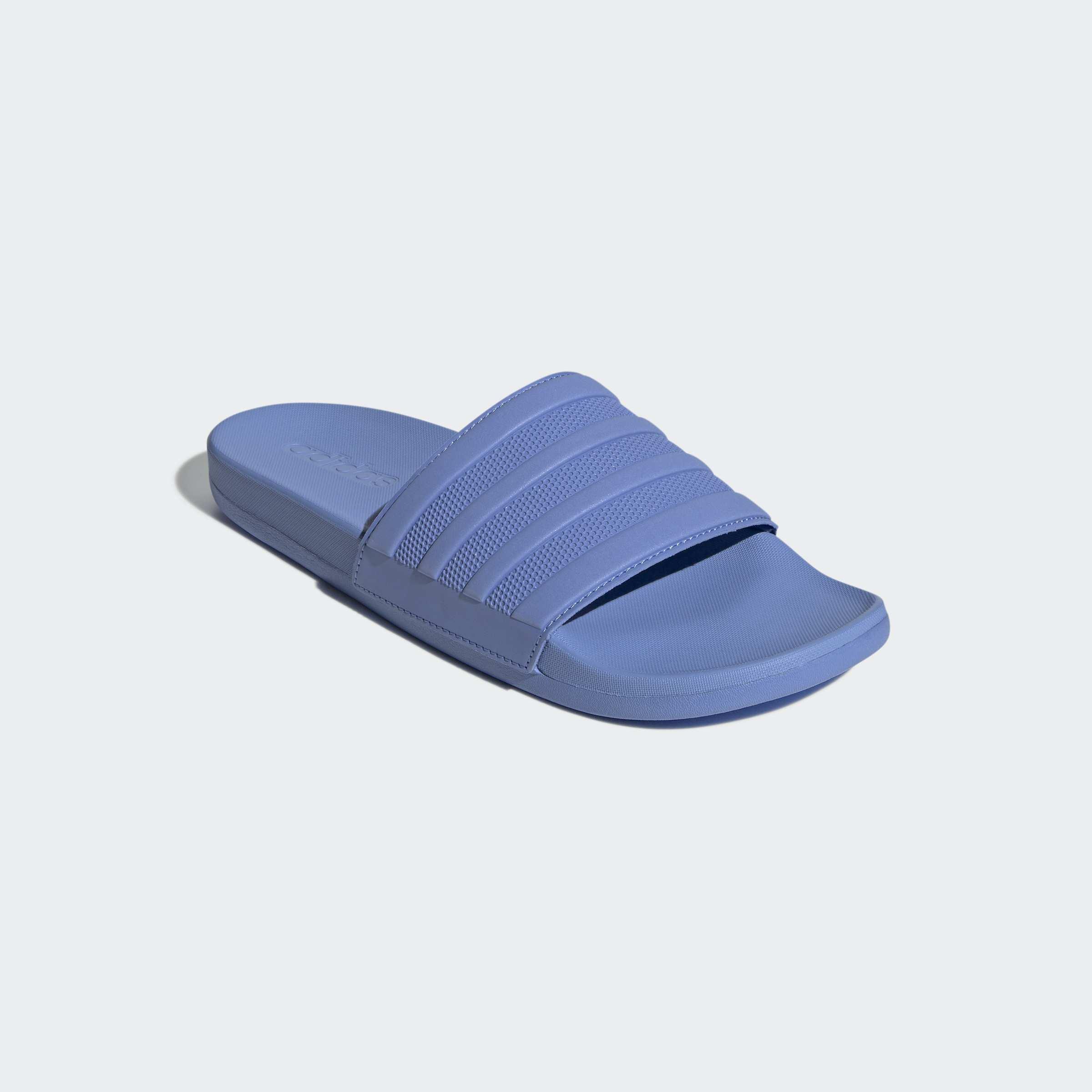 Unisex Adilette Comfort Slides, Blue, A901_ONE, medium
