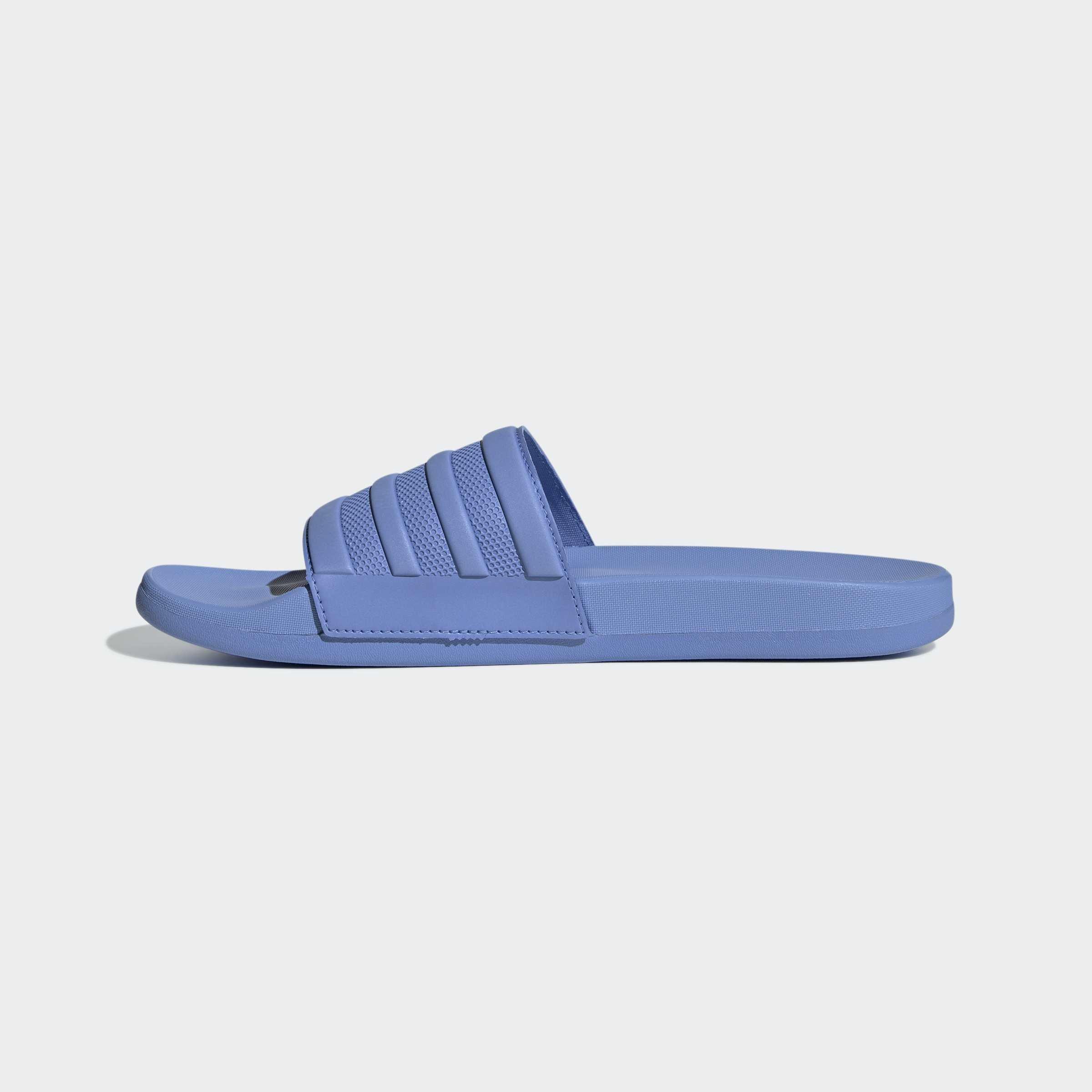 Unisex Adilette Comfort Slides, Blue, A901_ONE, large image number 7