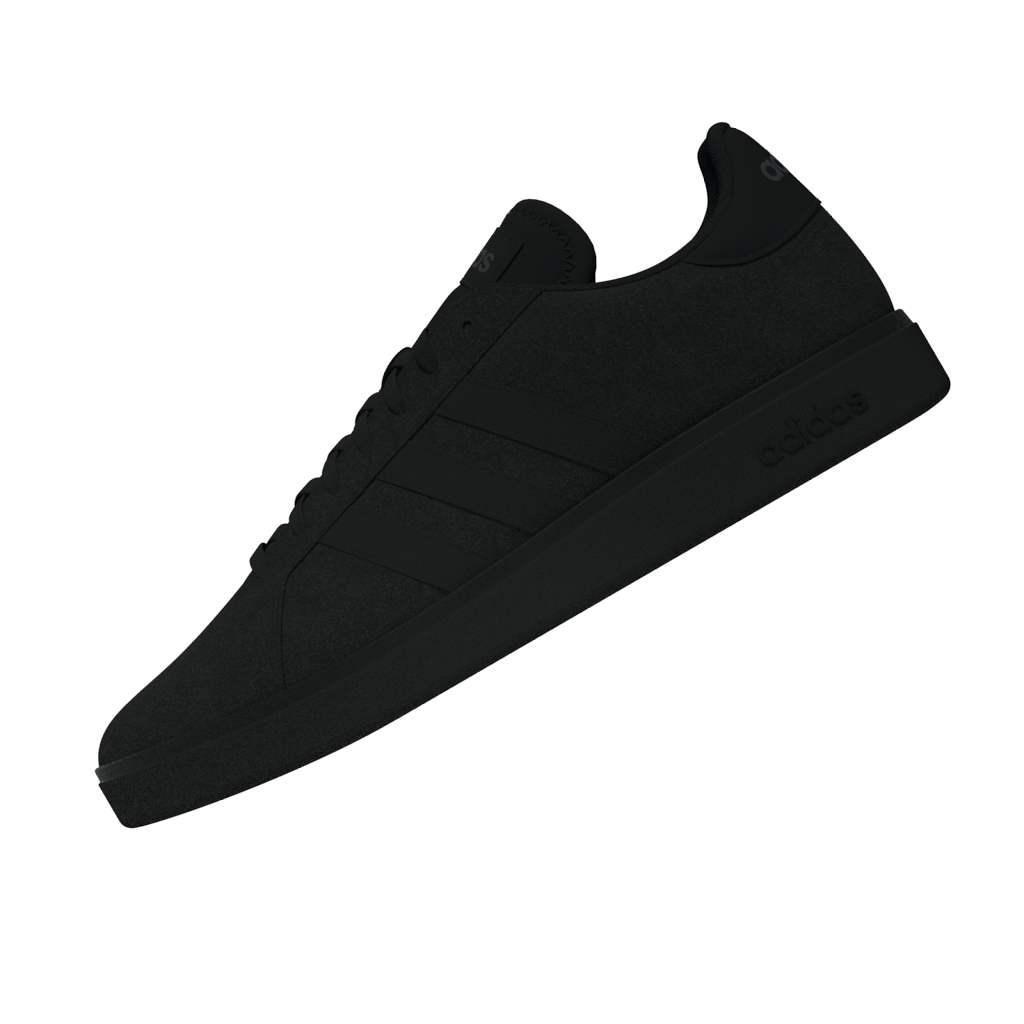 Grand Court Base 00s Shoes, Black, A901_ONE, large image number 6