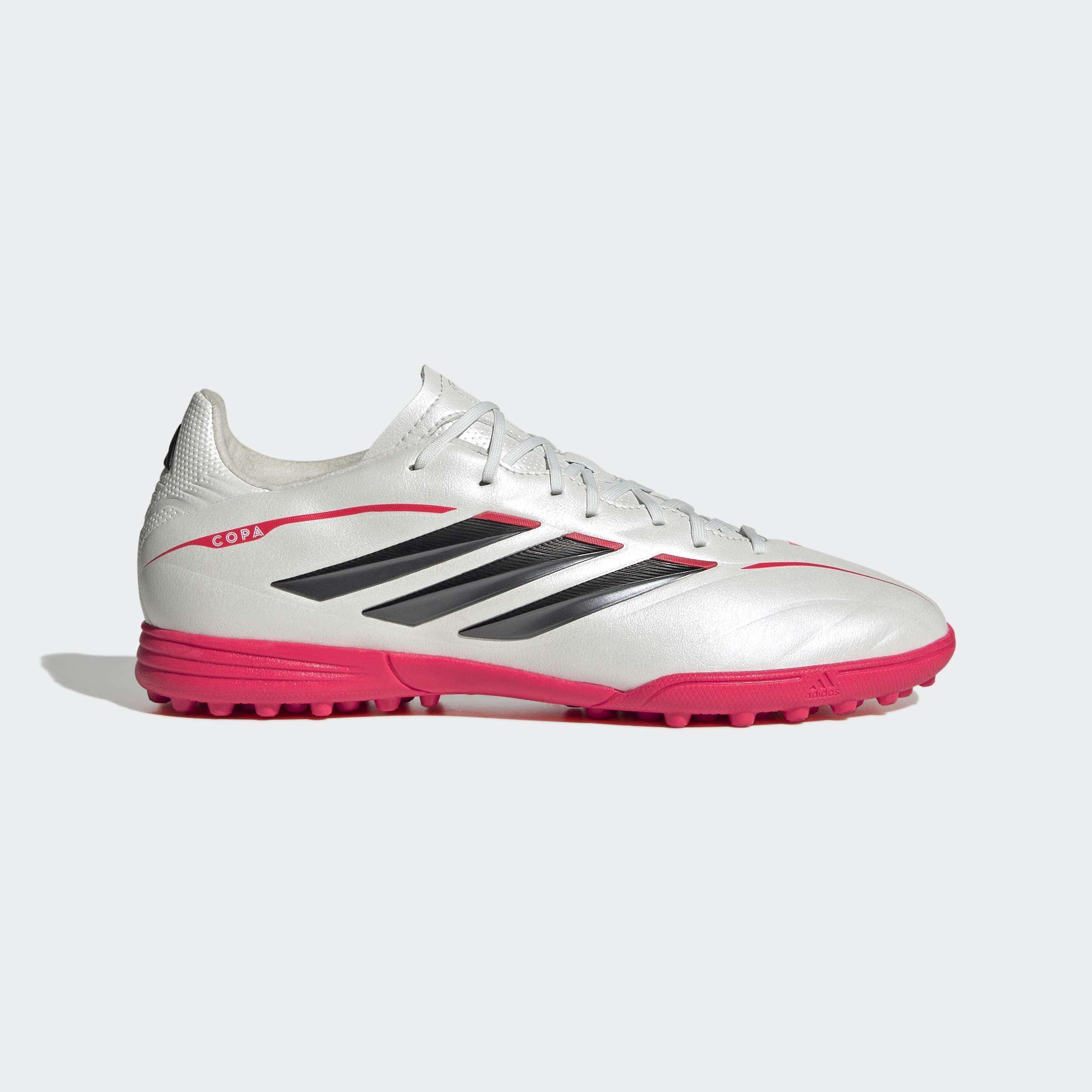 Kids Unisex Copa Pure IV League Turf Football Shoes, White, A901_ONE, large image number 0