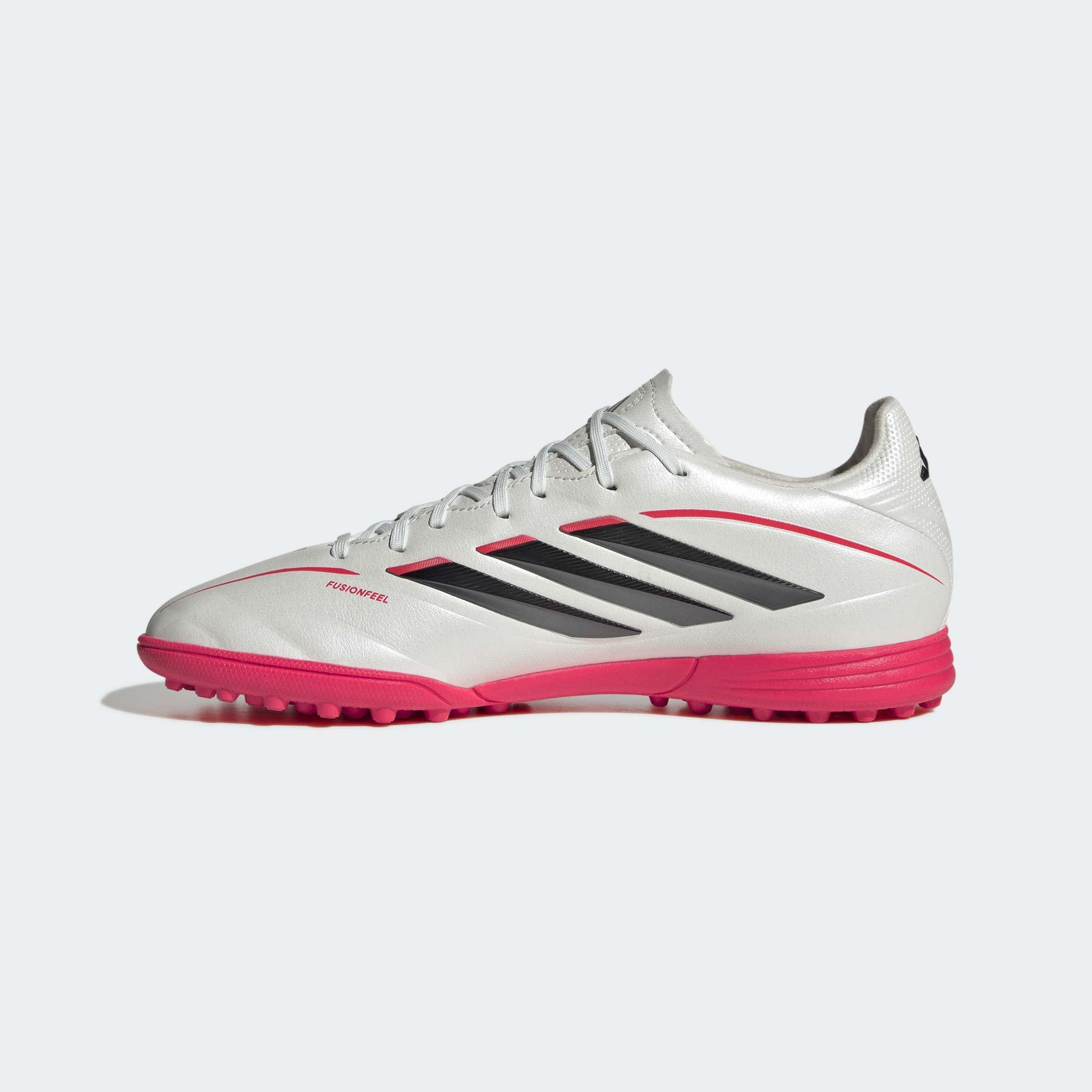 Kids Unisex Copa Pure IV League Turf Football Shoes, White, A901_ONE, large image number 6