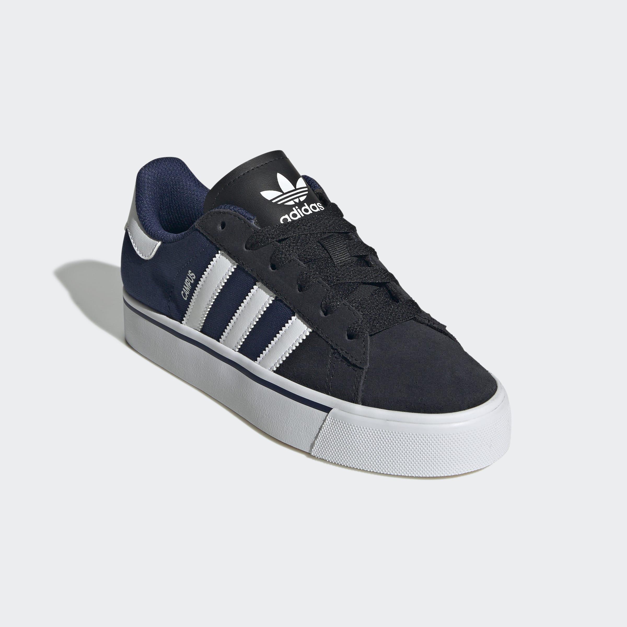 Kids Unisex Campus Vulc Shoes, Blue, A901_ONE, medium