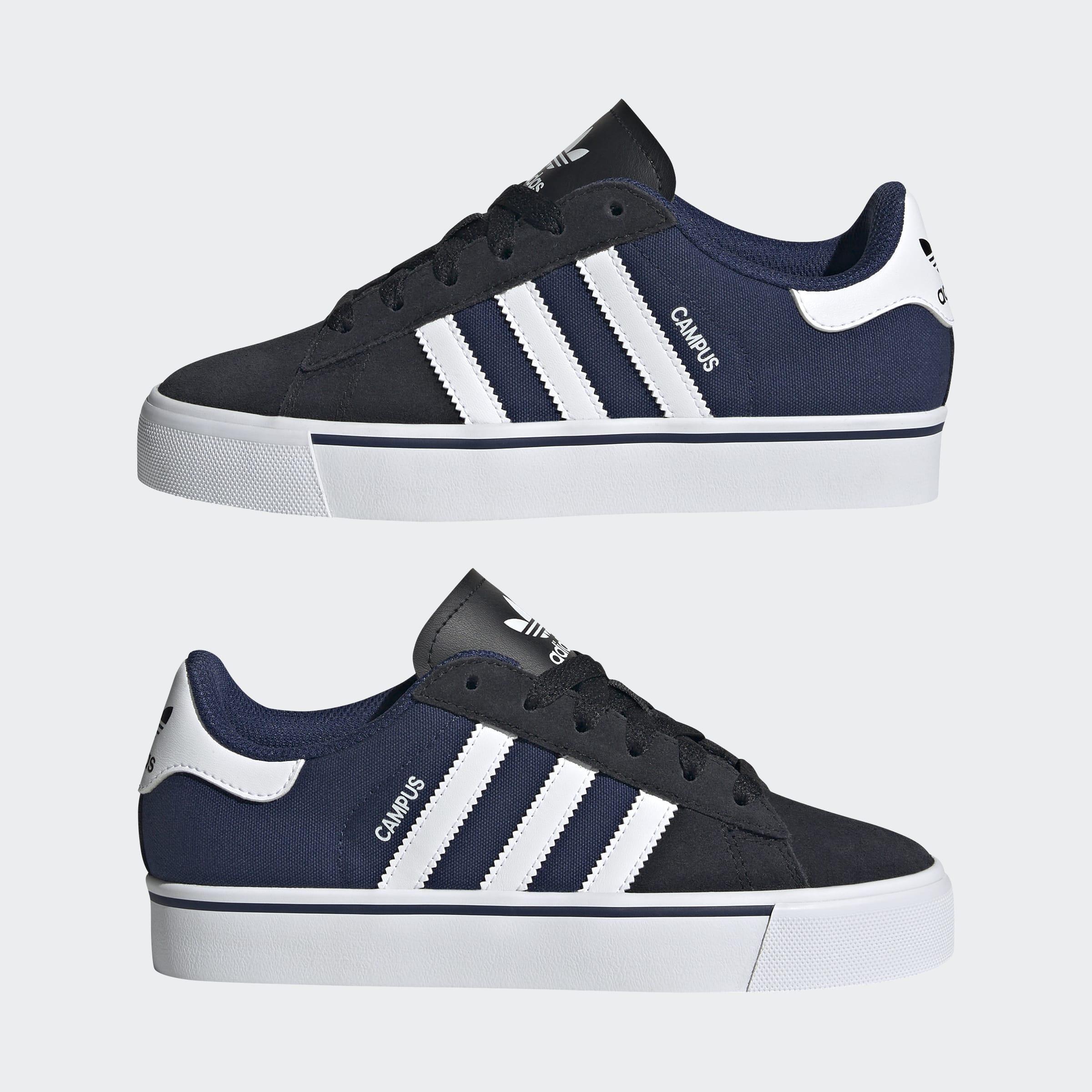 Kids Unisex Campus Vulc Shoes, Blue, A901_ONE, large image number 9