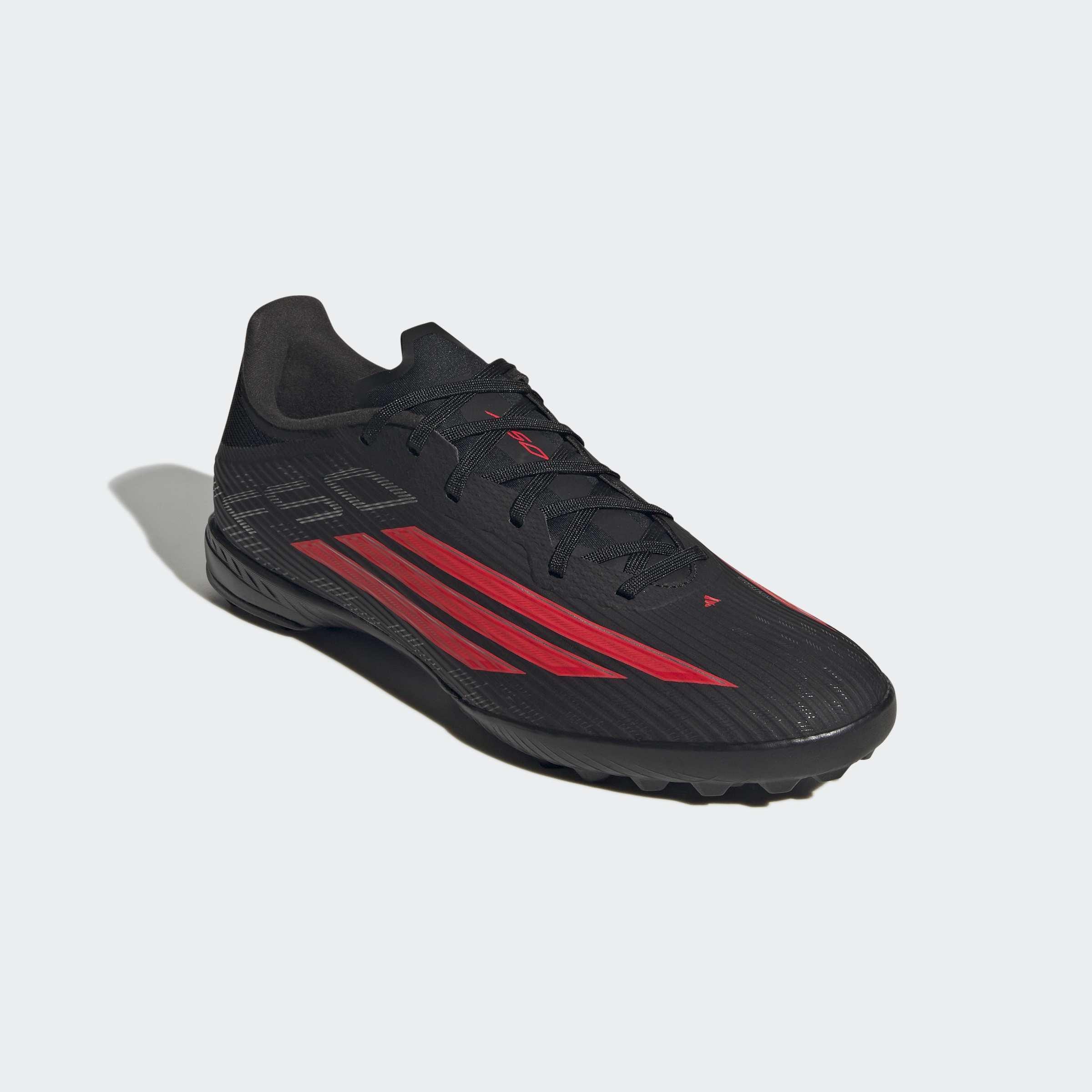 Unisex F50 League Turf Football Shoes, Black, A901_ONE, large image number 2